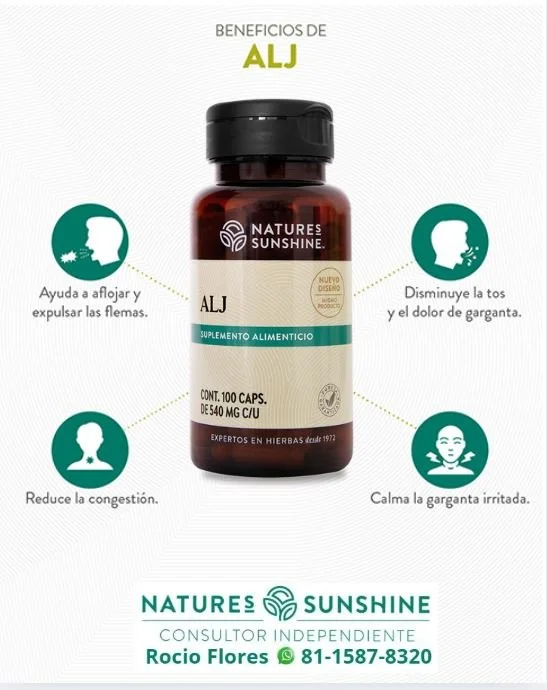 Suplemento ALJ para Salud Respiratoria