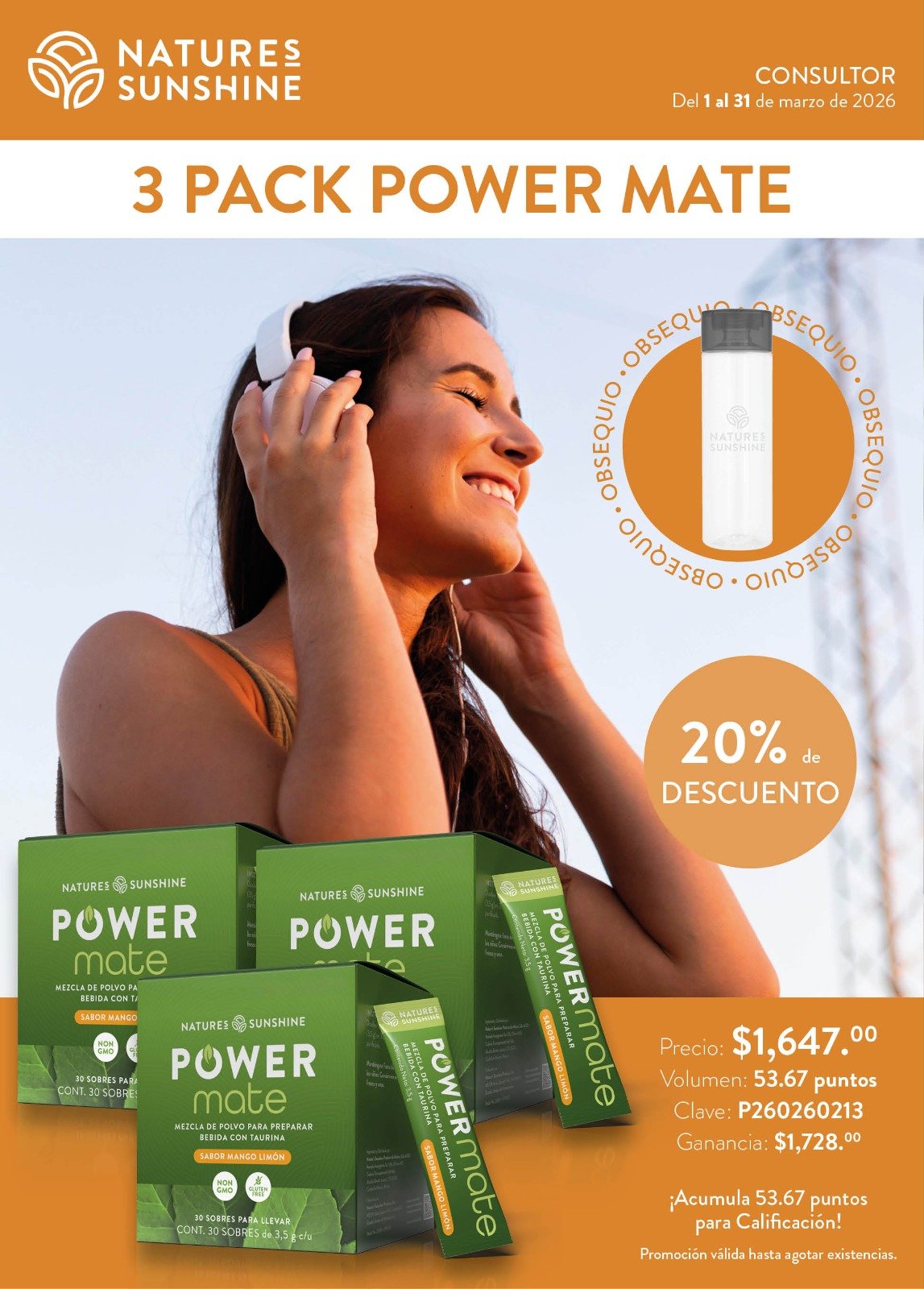 3 Pack Power Mate