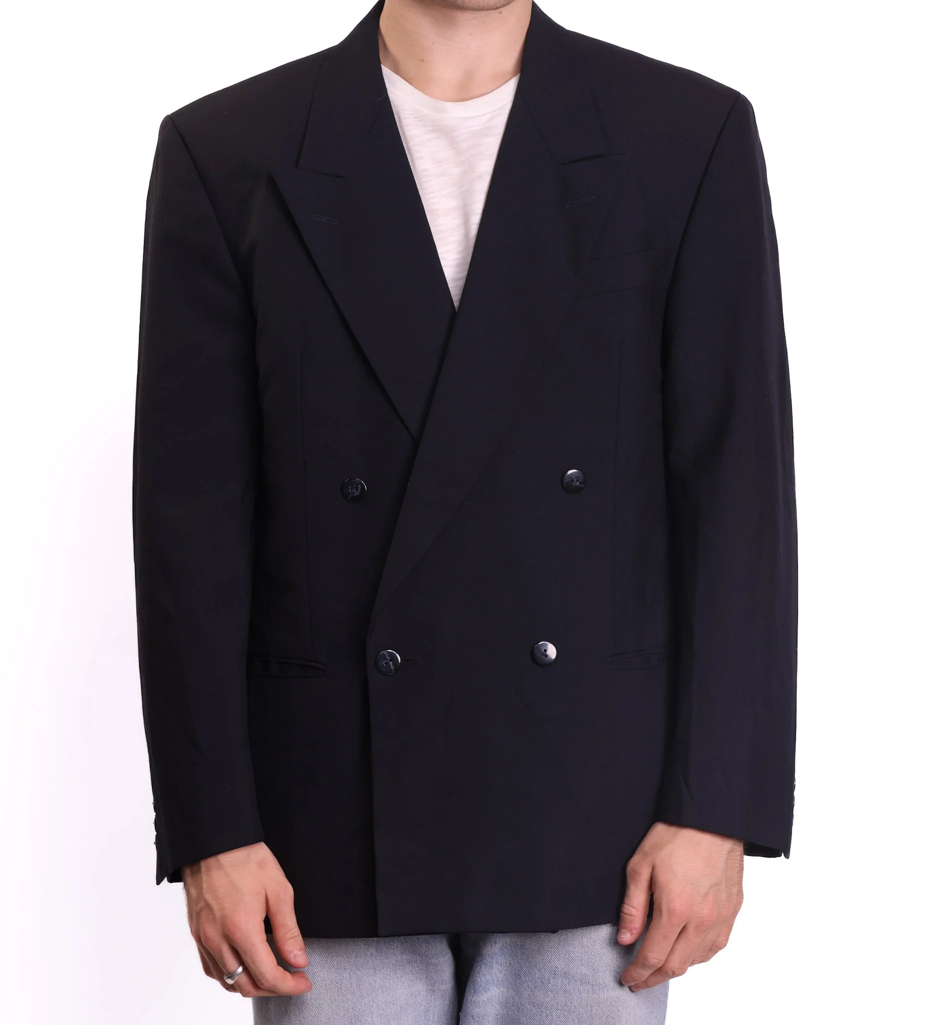 DOUBLE BREASTED BLAZER