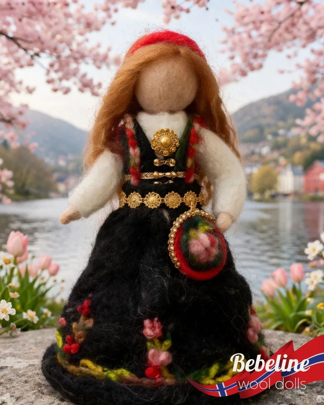 Ull jenter inspirert av bunad