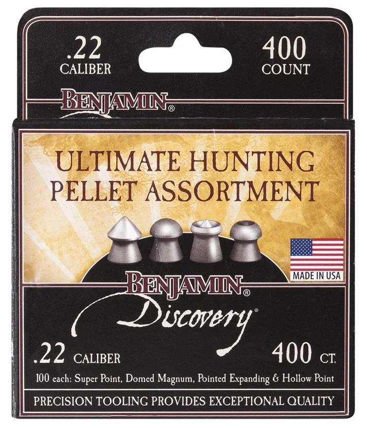 Ultimate .22 Hunting Pellet Assortment 400pcs