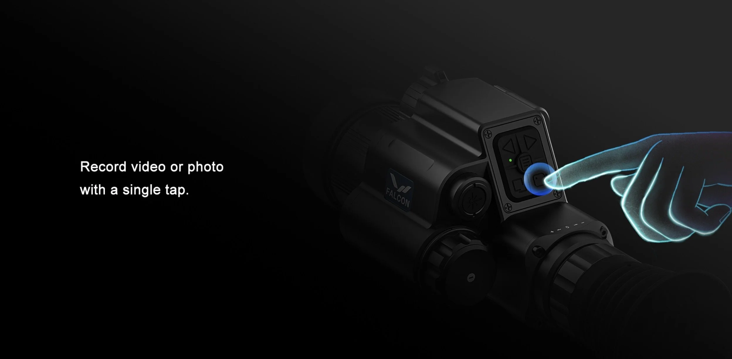 Falcon Titan T1 thermal and night vision rifle scope 50mm lens UK