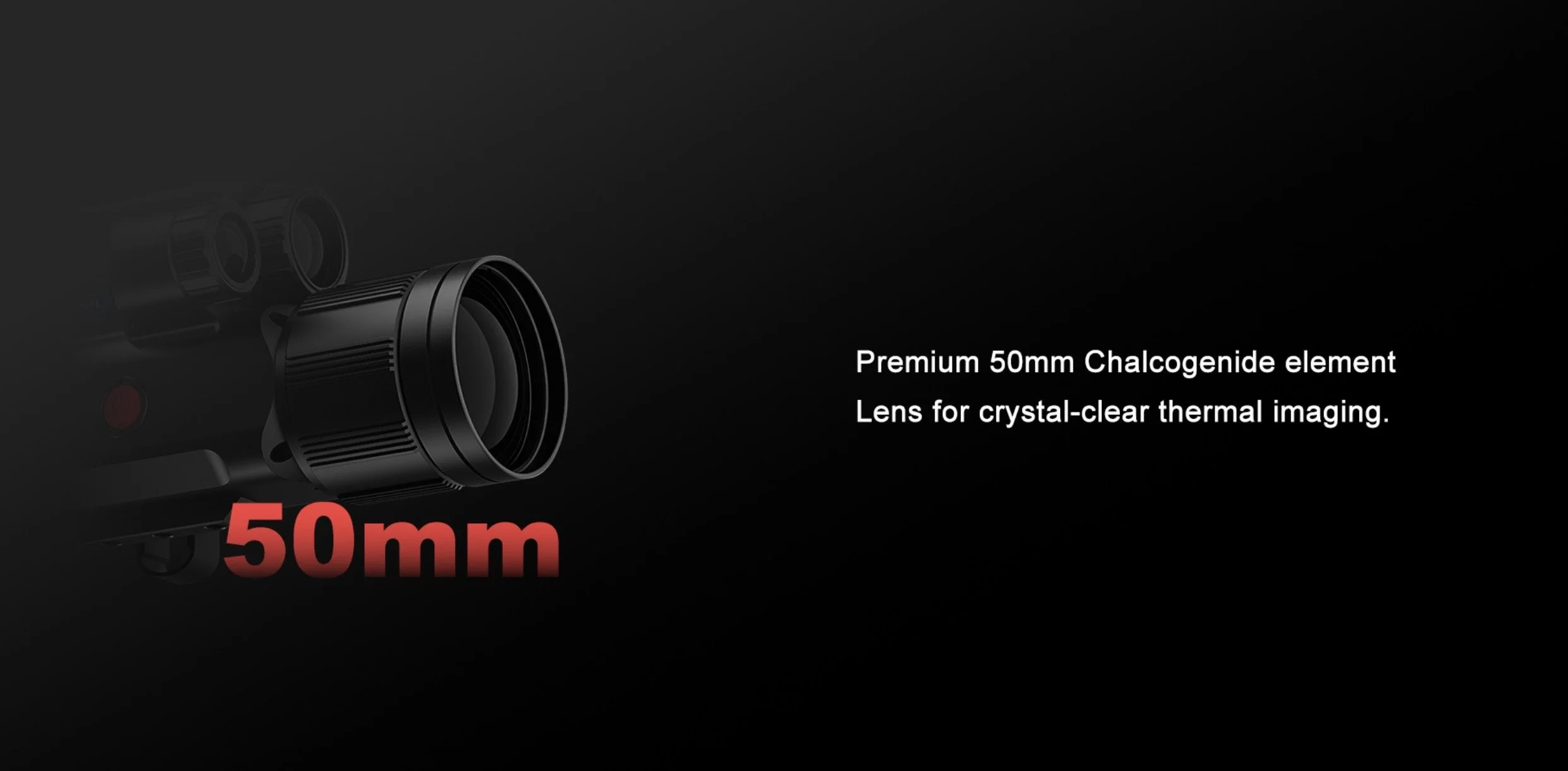 Falcon Titan T1 thermal and night vision rifle scope 50mm lens UK