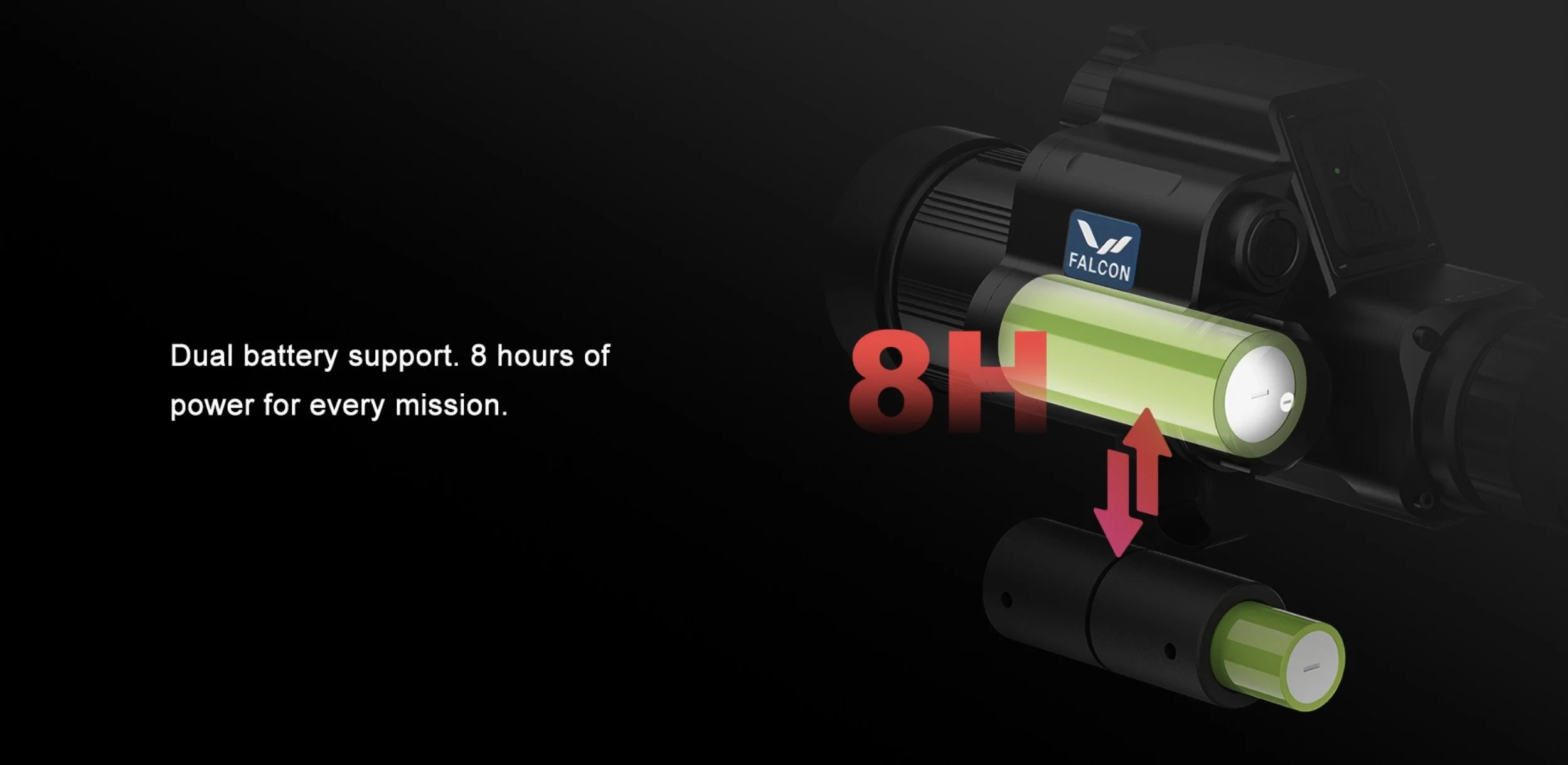Falcon Titan T1 thermal and night vision rifle scope UK