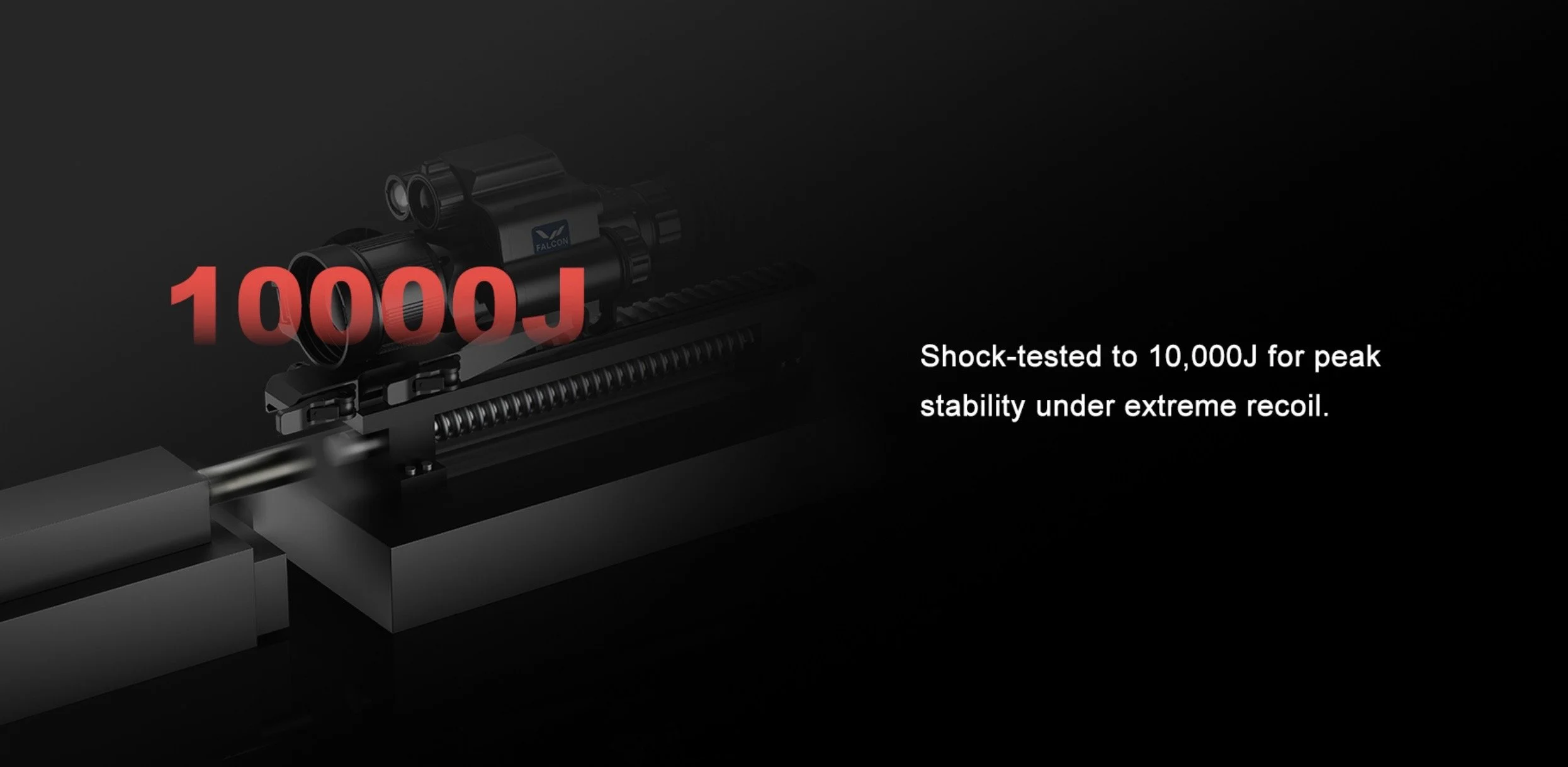 Falcon Titan T1 thermal and night vision rifle scope 50mm lens UK