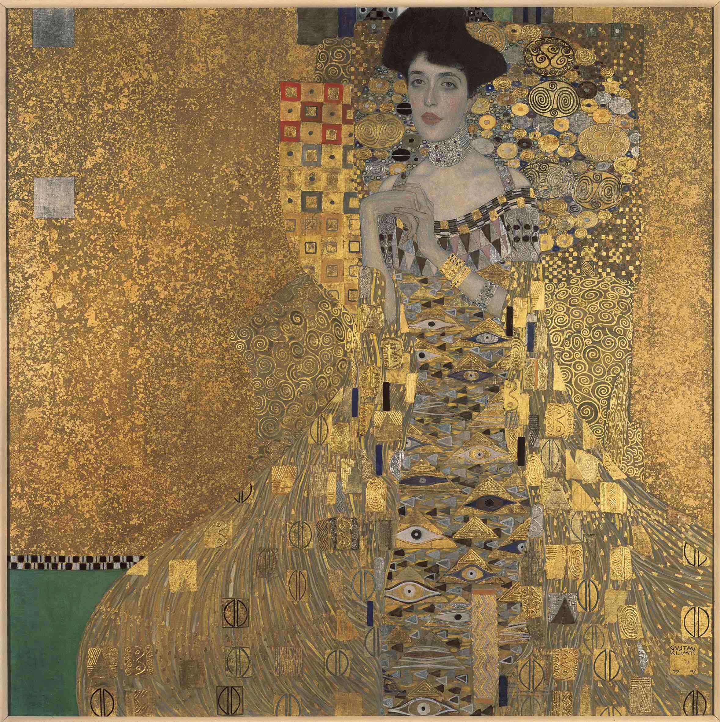 Portrait of Adele Baluch-Bauer, by Gustav Klimt