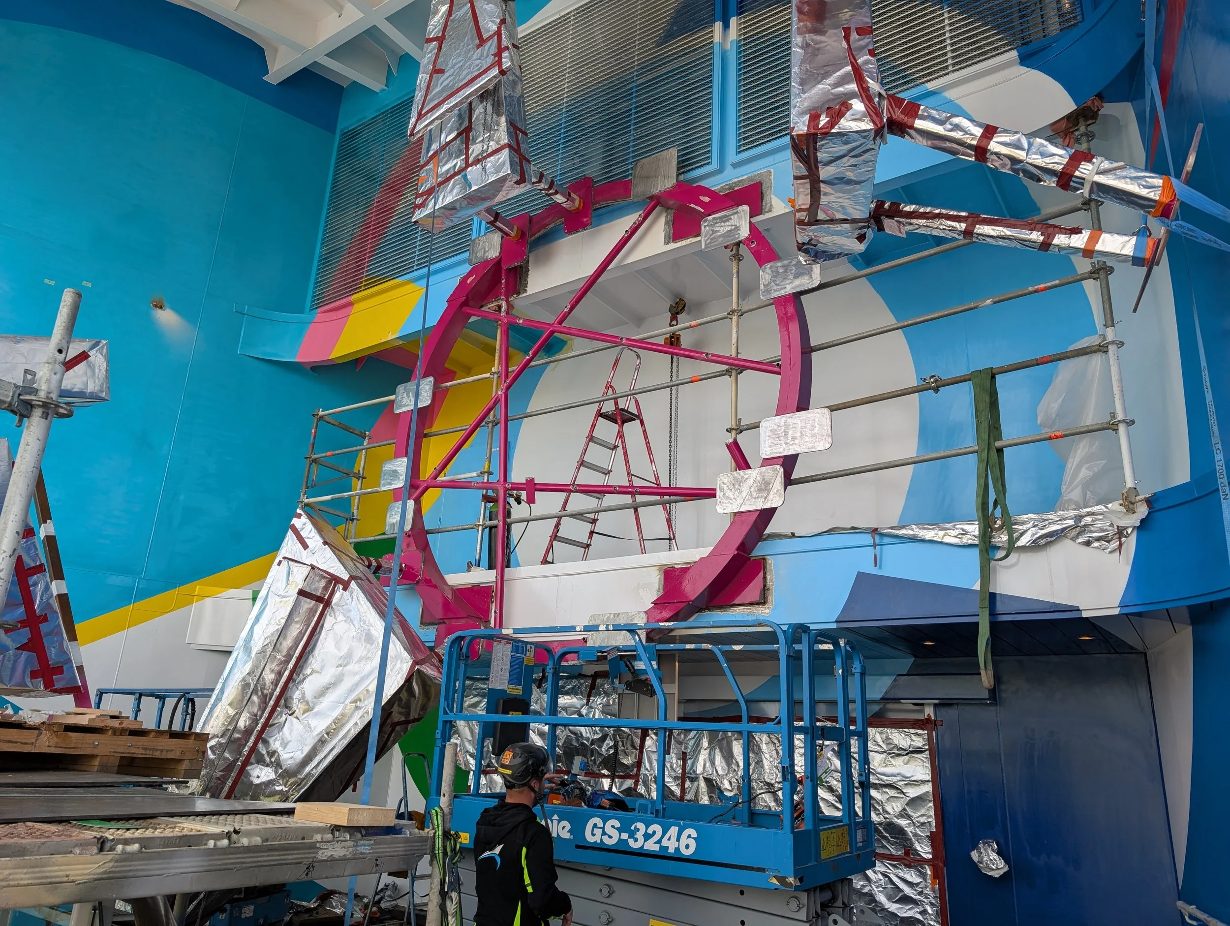 Star of the Seas installation