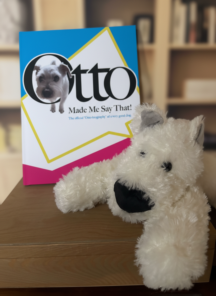 Otto Made Me Say That! Hardcover Book & Plushie Combo