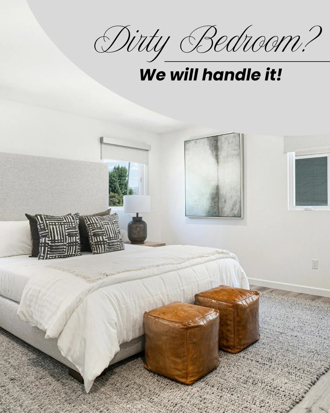 There&rsquo;s nothing like crawling into a freshly cleaned bedroom. Peace, comfort, perfection. 🛏️✨
Contact us at 540-604-3174
 #housecleaningday #staffordcleaning #housecleaningservice #maidservice #purespace #homeimprovements #fredericksburgcleani