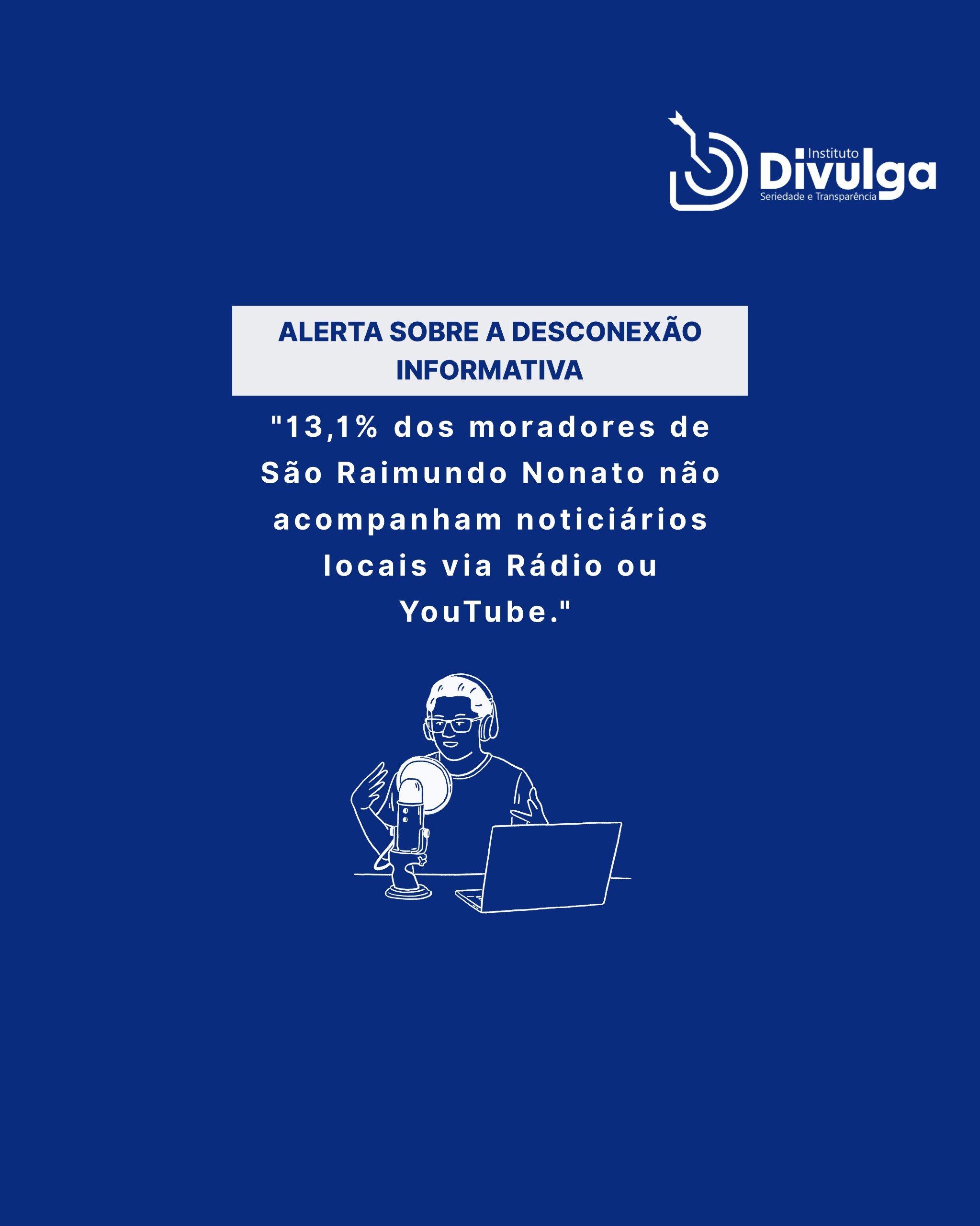 Pesquisa detalha a audiência jornalística em São Raimundo Nonato