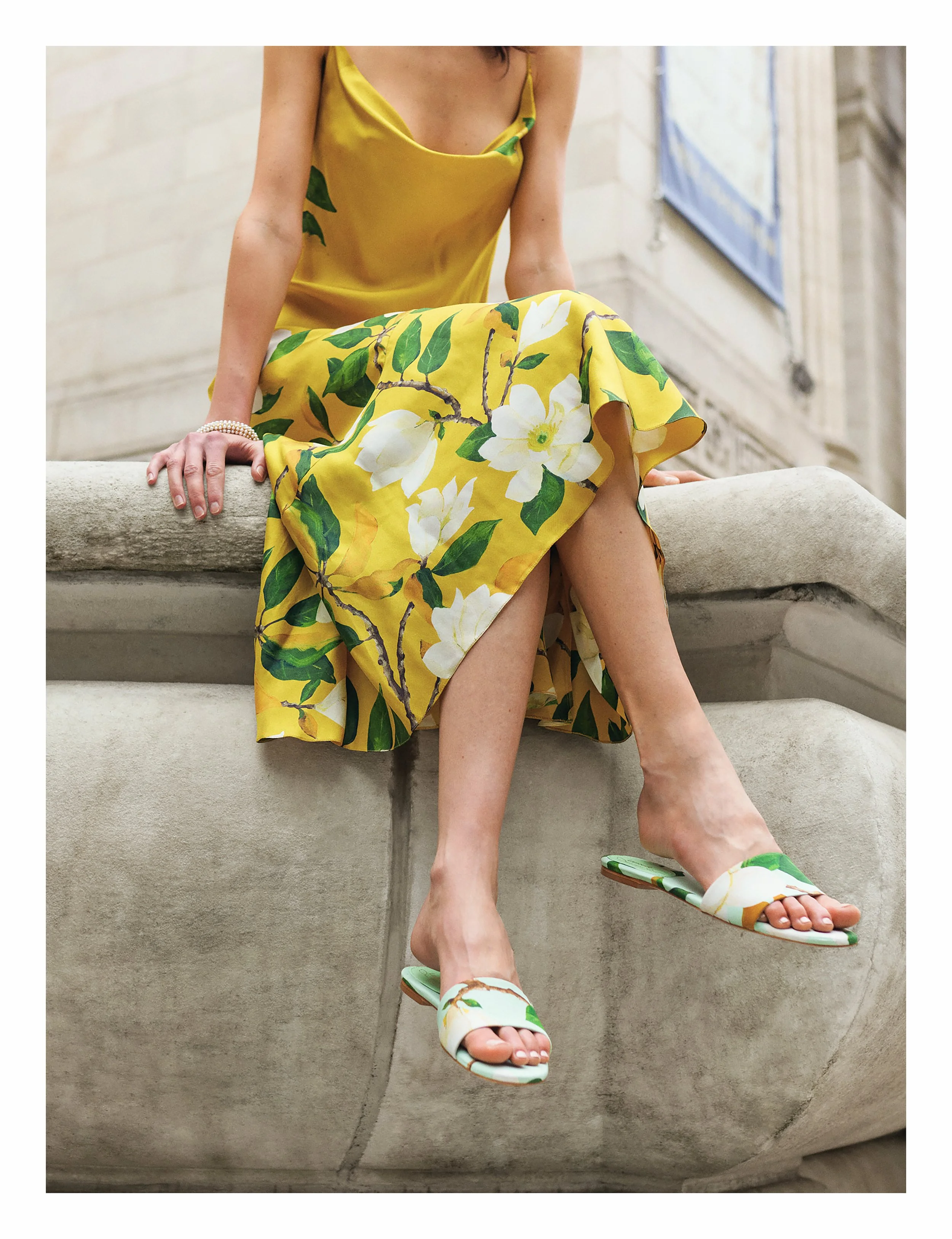 Oscar de la Renta x Larroudé