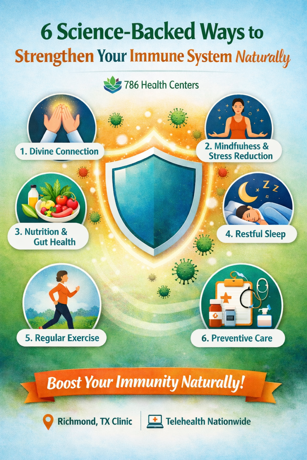 6 Science-Backed Ways to Strengthen Your Immune System Naturally 