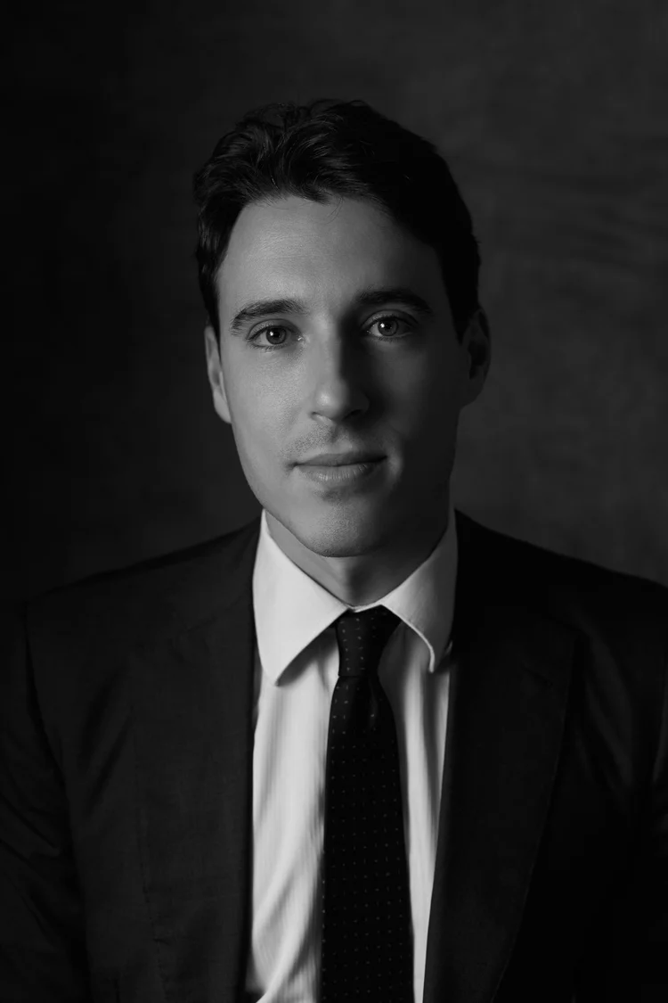 Ritratto in bianco e nero di Alessandro Marinella