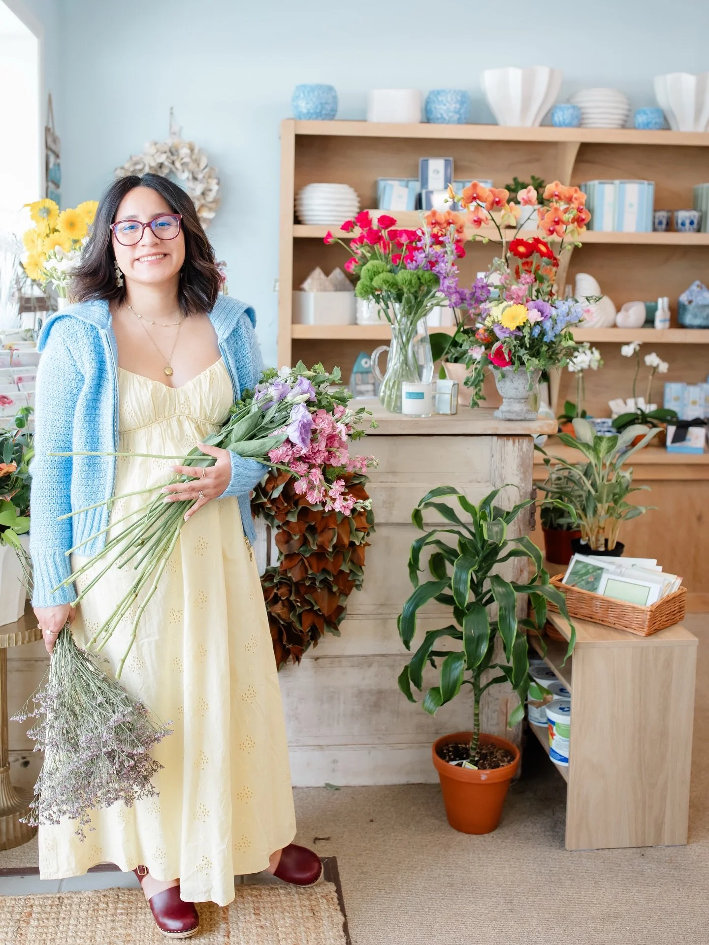 Today, Vanessa&rsquo;s work places her at the emotional center of the Greater Westhampton community. As a florist, she supports some of life&rsquo;s most joyful moments; weddings, proposals, graduations, proms, baby showers, and local theater product