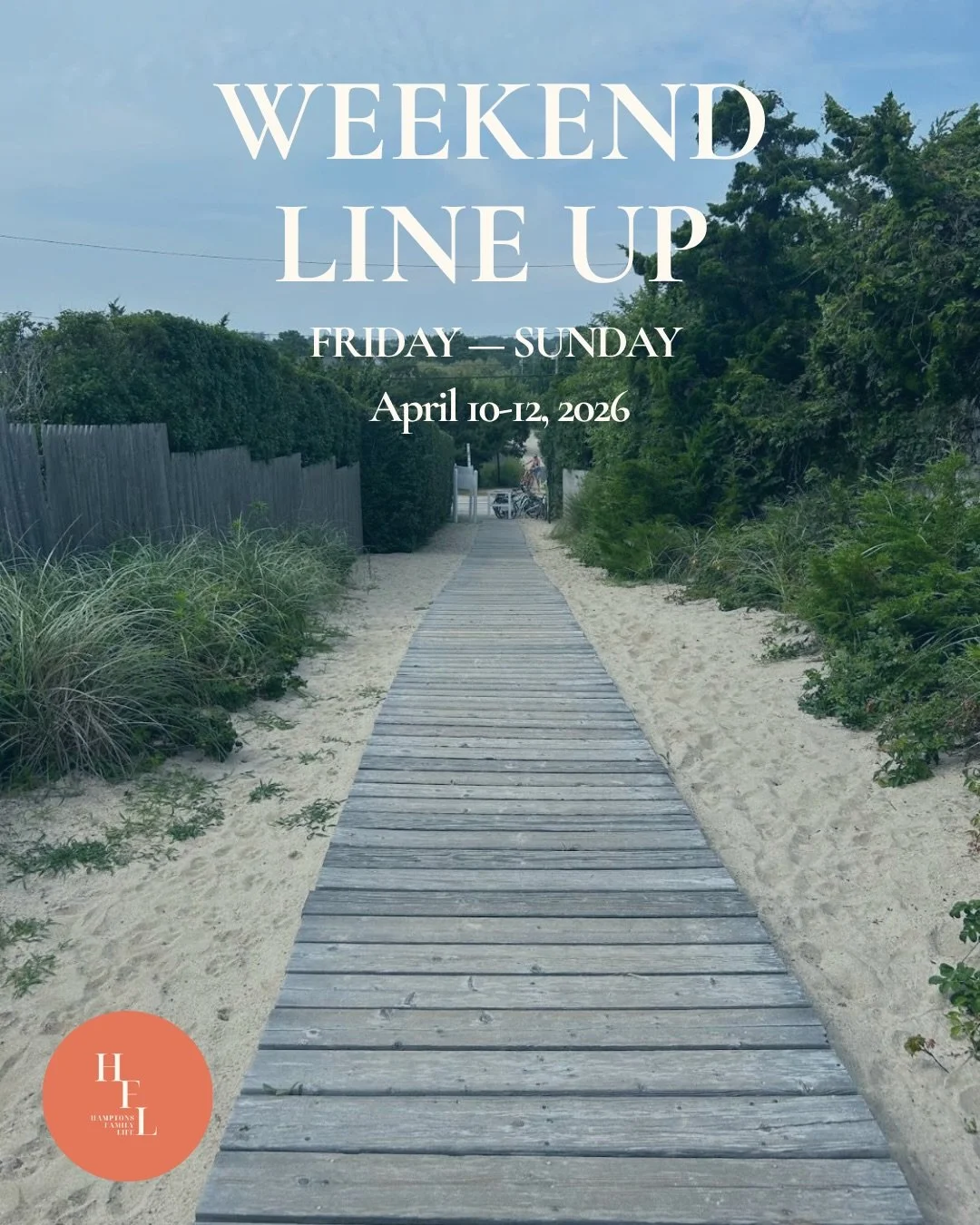 A weekend well spent begins close to home.

April 10 to 12 brings a full calendar of thoughtful, family friendly experiences across the East End. Nature, creativity, and community come together in quiet, meaningful ways this time of year. A morning o