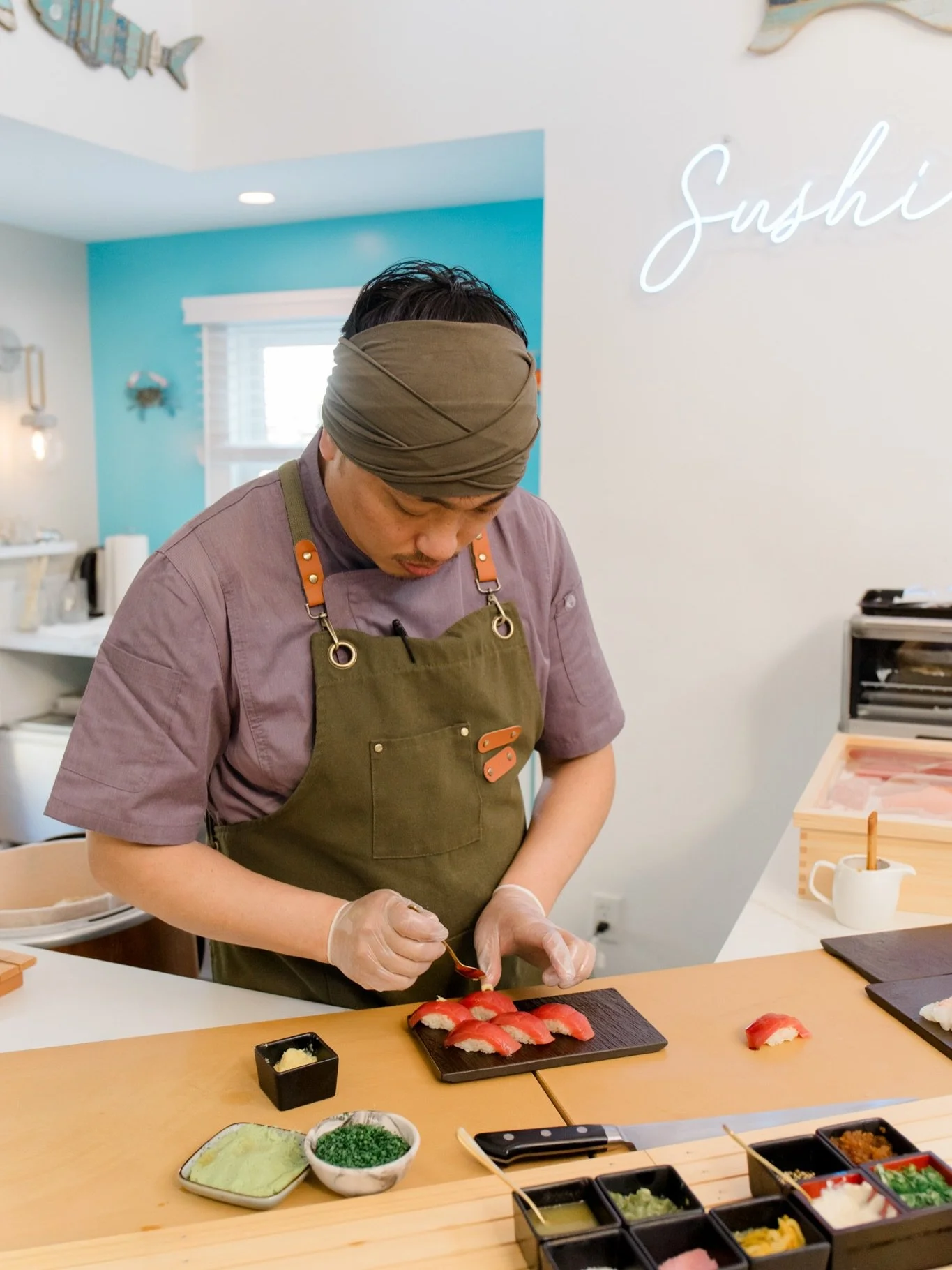 Sushi by Boū has officially returned to Westhampton Beach for the season.

Known for redefining traditional omakase through a modern, immersive format, Sushi by Boū emphasizes expertly timed courses, premium fish, precision technique, and playful pre
