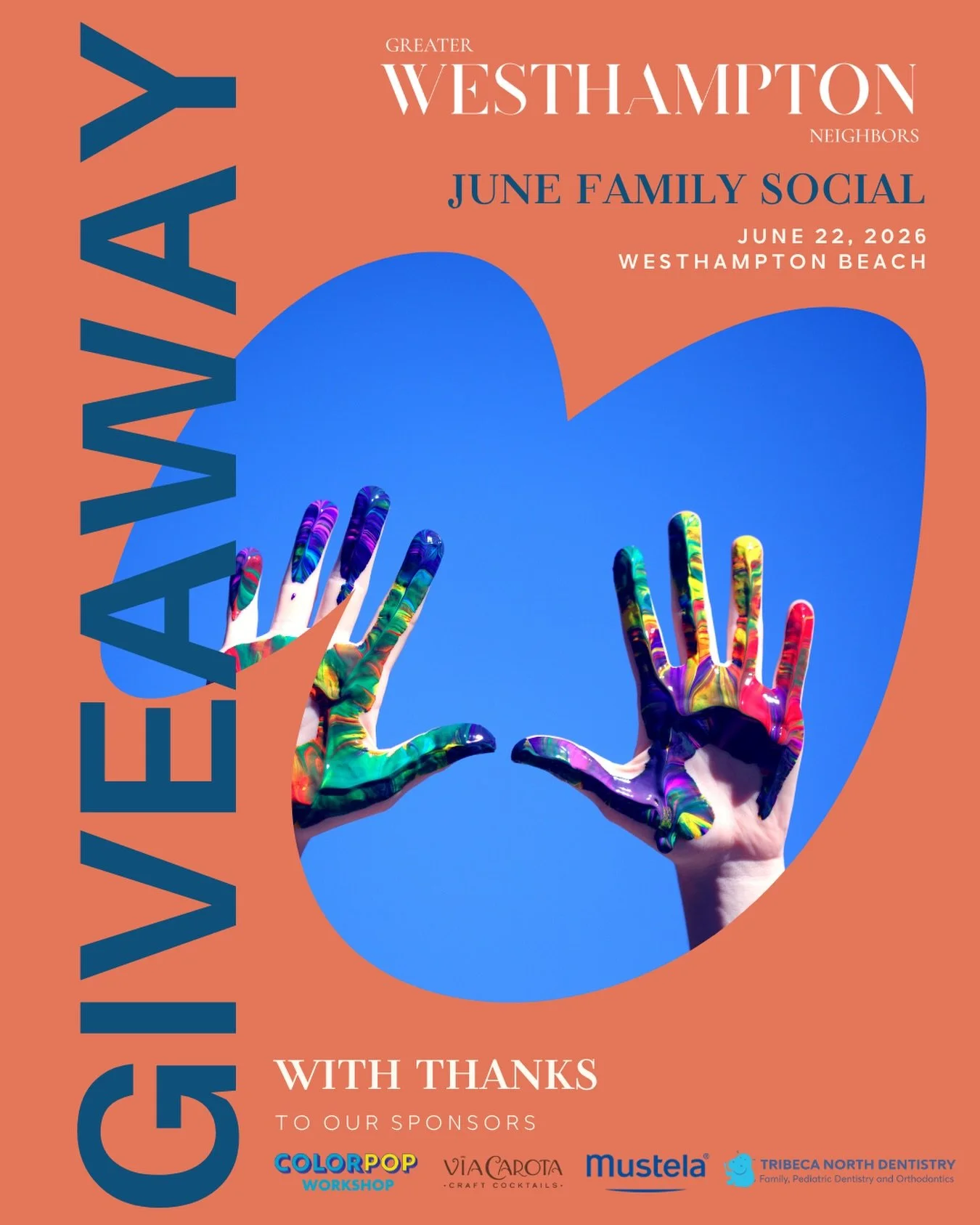 GIVEAWAY ✨

Hamptons Family Media is inviting THREE local families to join us for a fun summer gathering on June 22nd celebrating the release of our June Issue of Greater Westhampton Neighbors magazine.

The afternoon will feature a beautifully curat