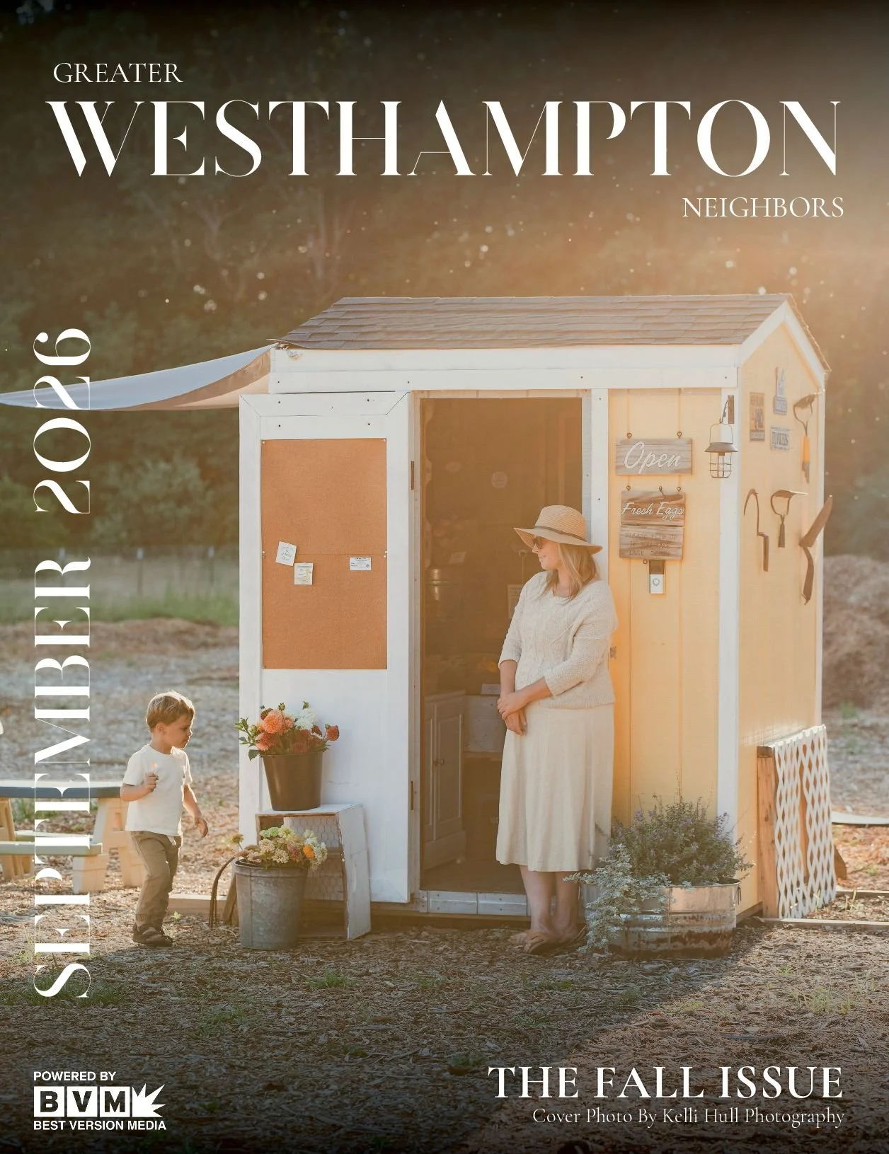 Greater Westhampton Neighbors Magazine September 2026 Cover - The Fall Issue