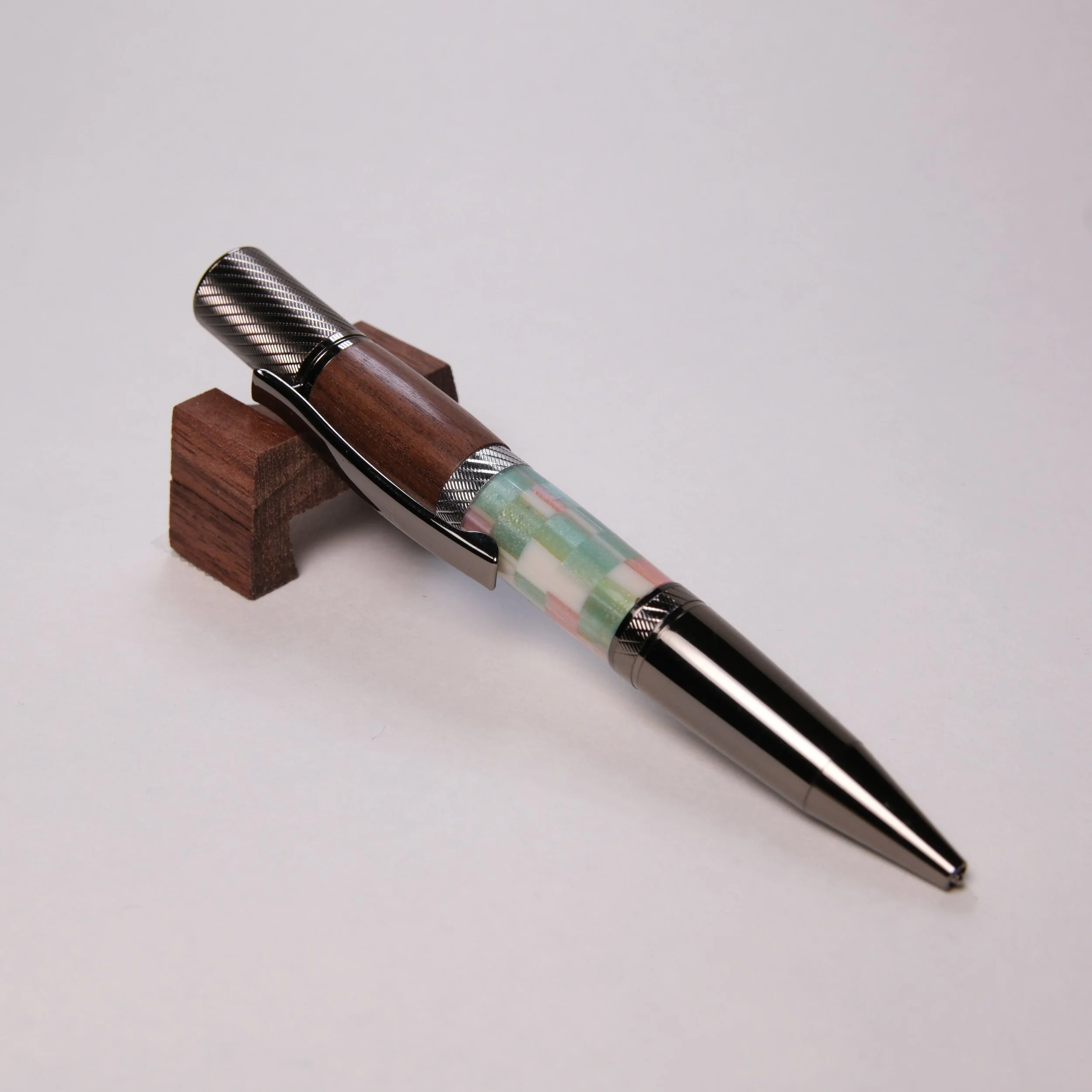 Pluma Series - Multi-Color Wood and Acrylic