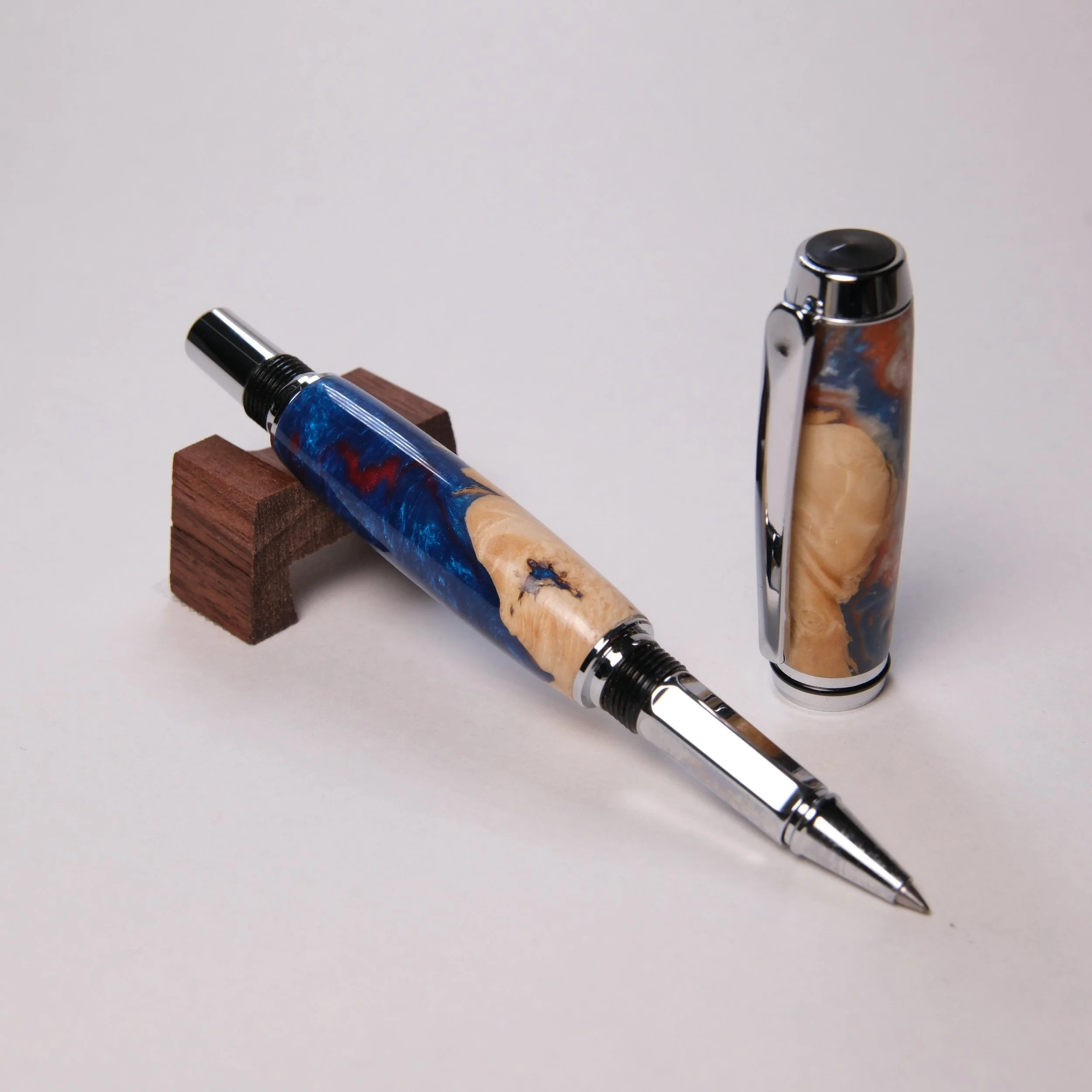 Navigator  - Orange, Blue & White