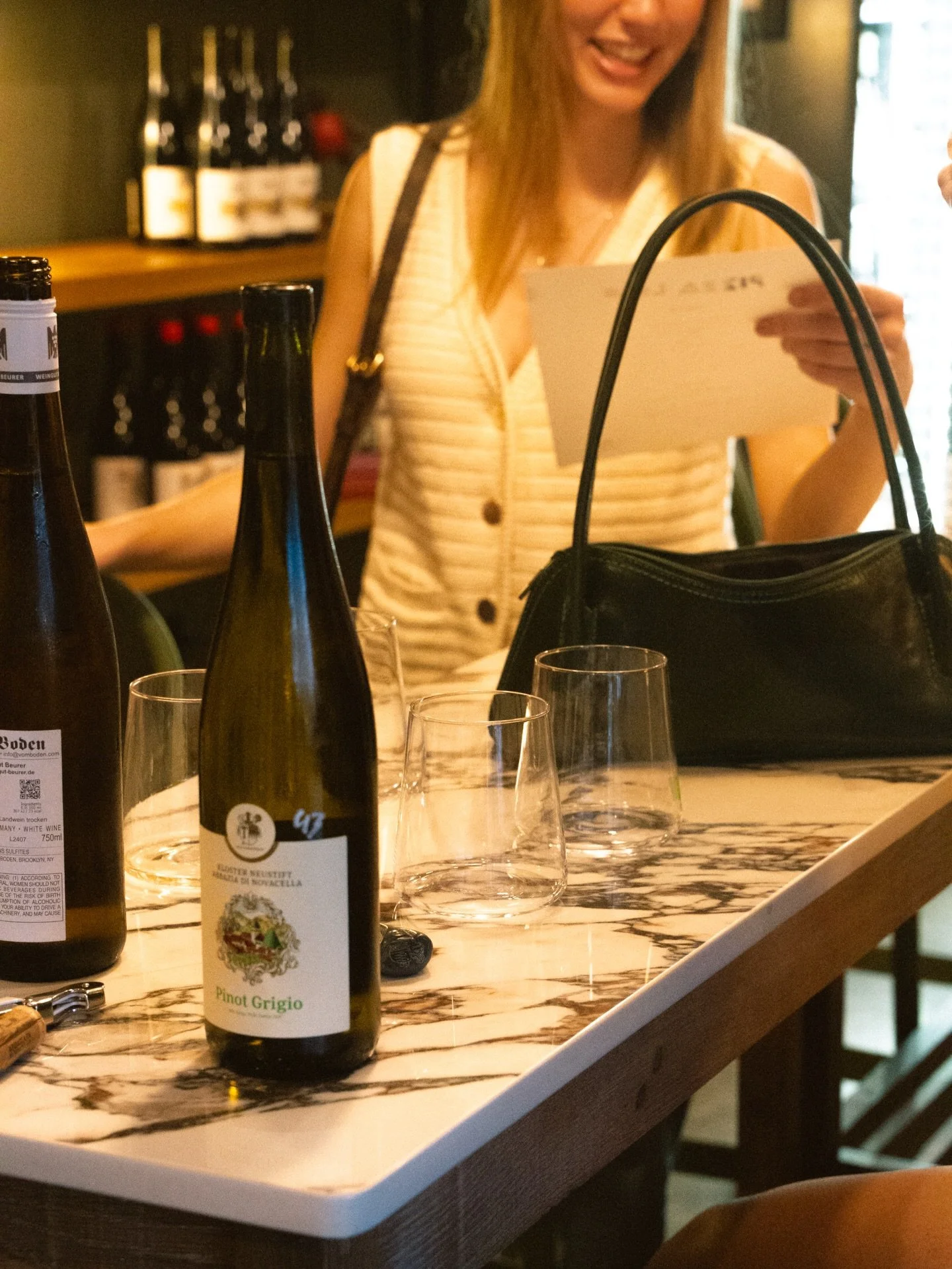 Plotting the next wine bottle to open at @birdieswine this week 👀 Make sure to check them out and keep the weekly Wine Wednesday tasting on your calendar 🍷