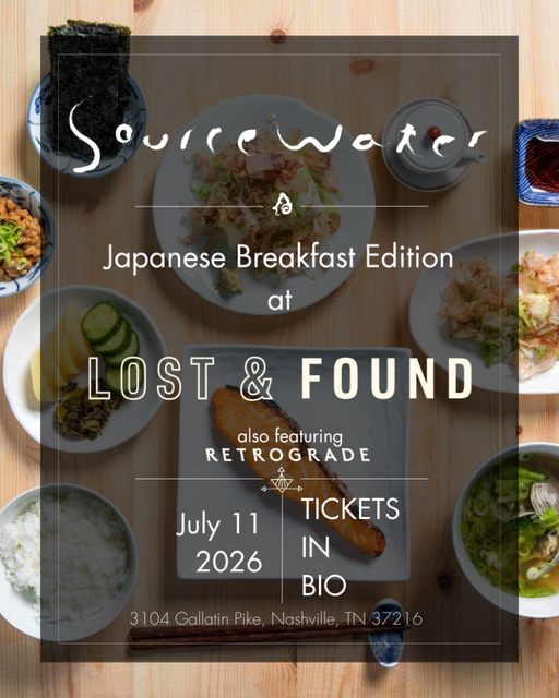 Source Water Japanese Breakfast Pop Up 
