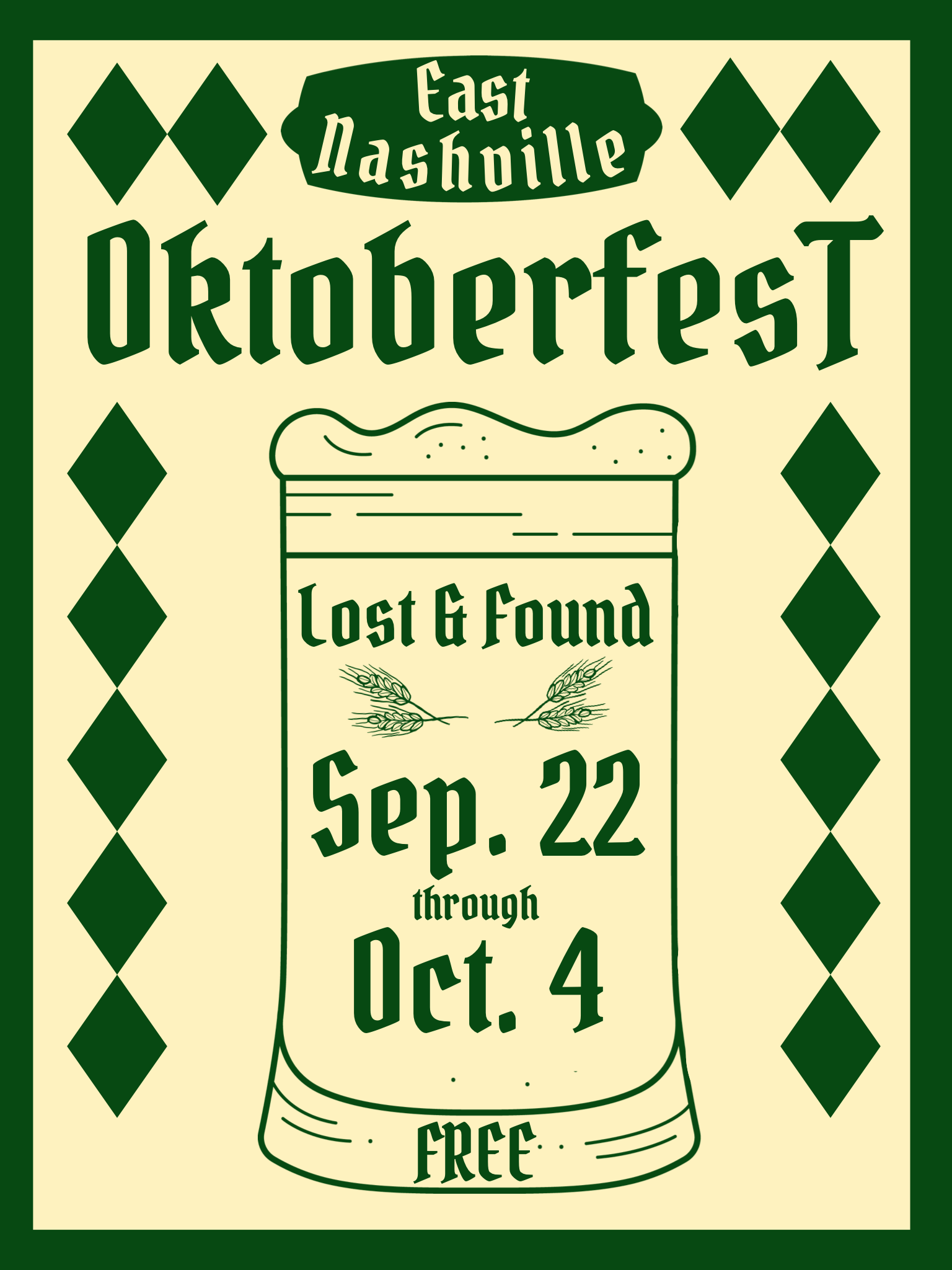 Oktoberfest at Lost and Found