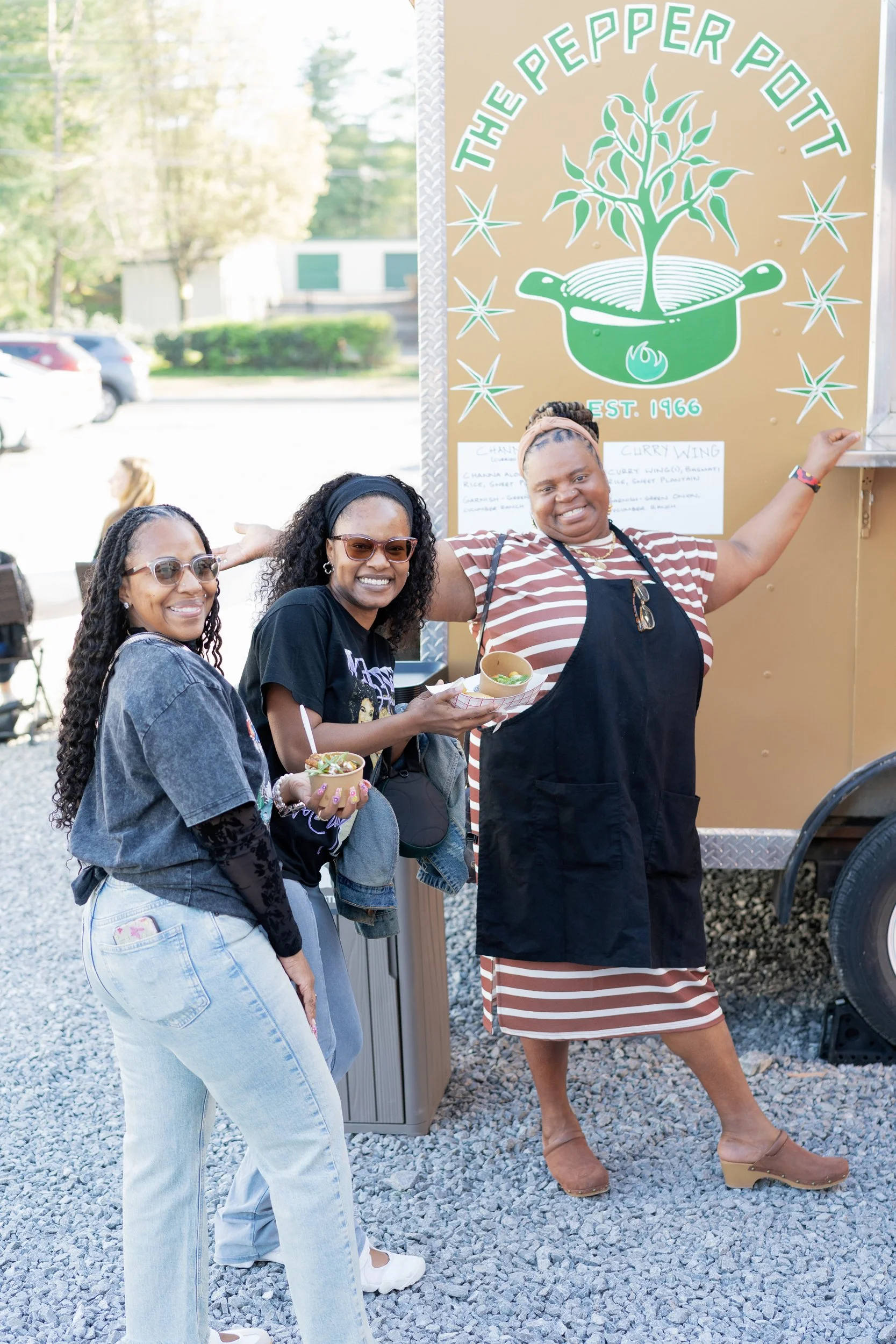The Pepper Pott Food Truck in East Nashville at Lost and Found