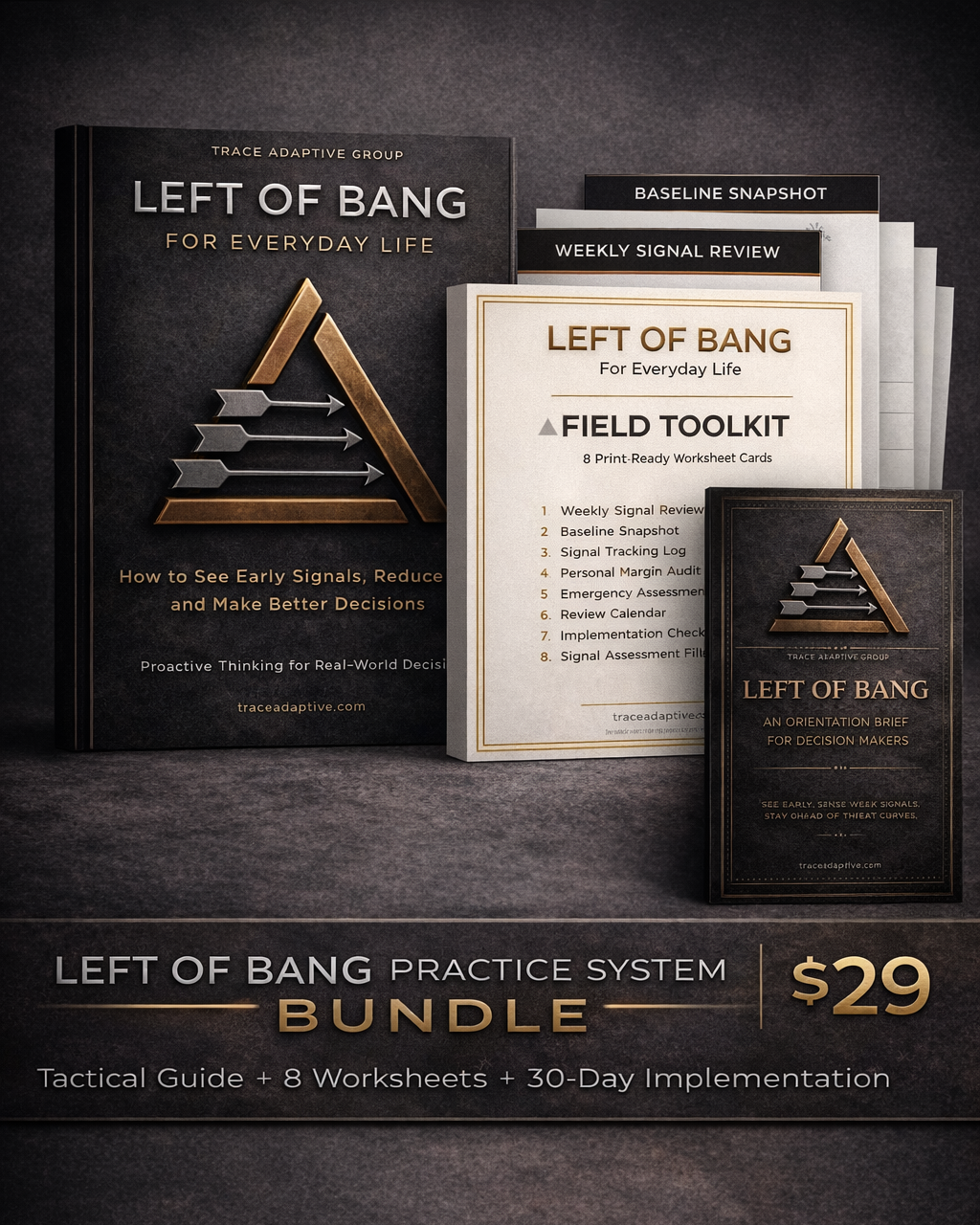 Left of Bang for Everyday Life: How to See Early Signals, Reduce Risk, and Make Better Decisions