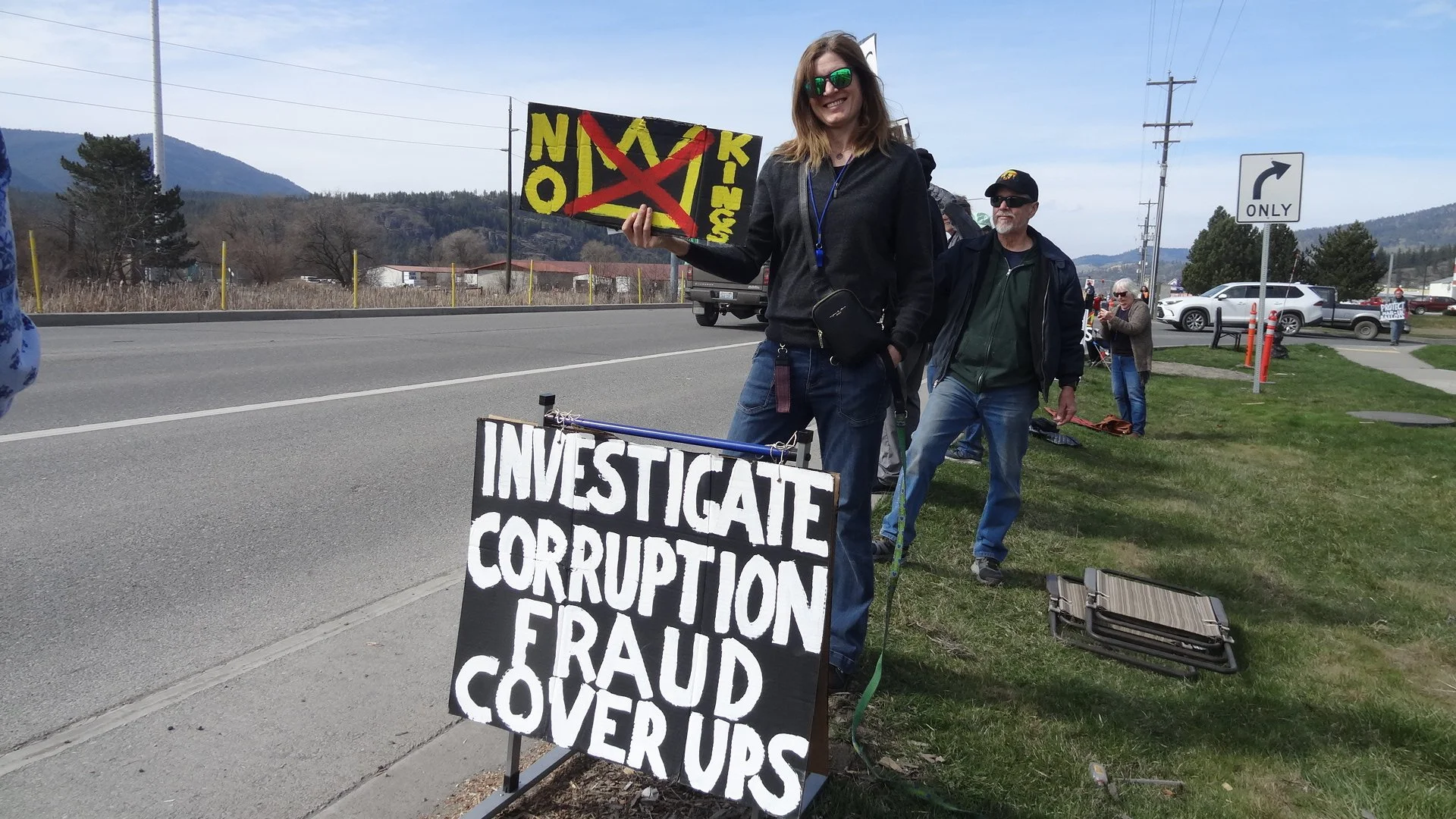 Protest Rally in front of Walmart