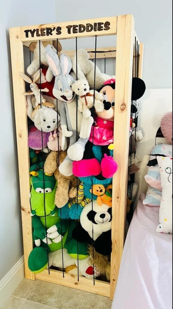 Teddy and Stuffed Toy Storage