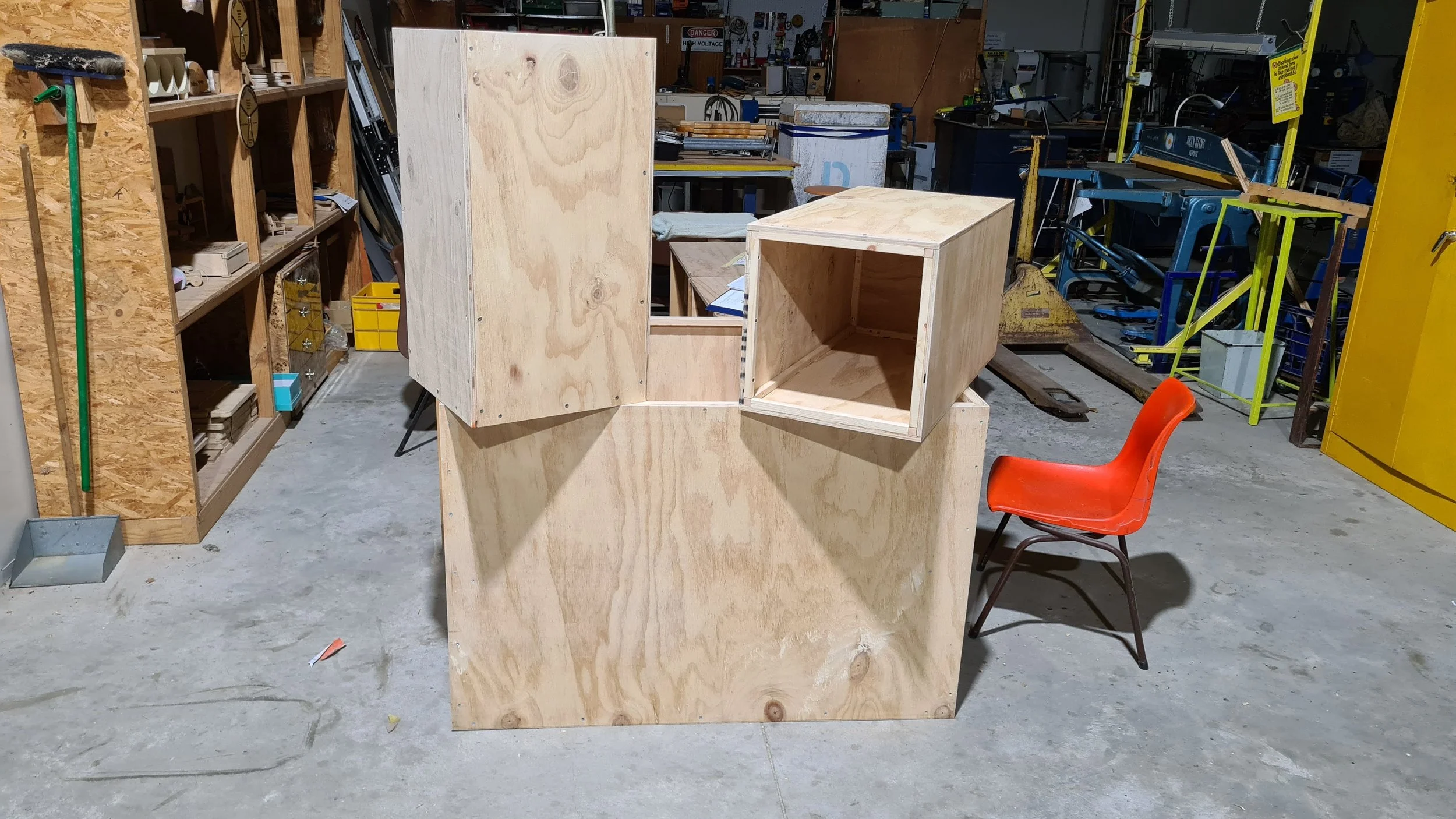 Display boxes for Bunnings North