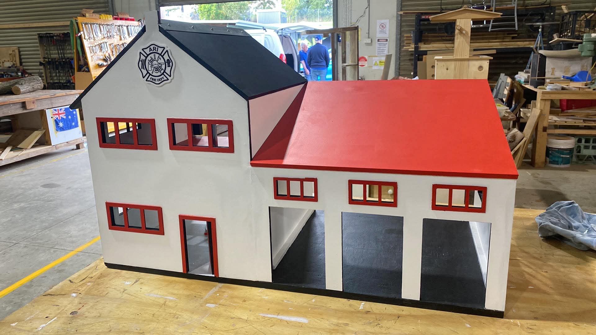 Fire Station for a 4 year  birthday