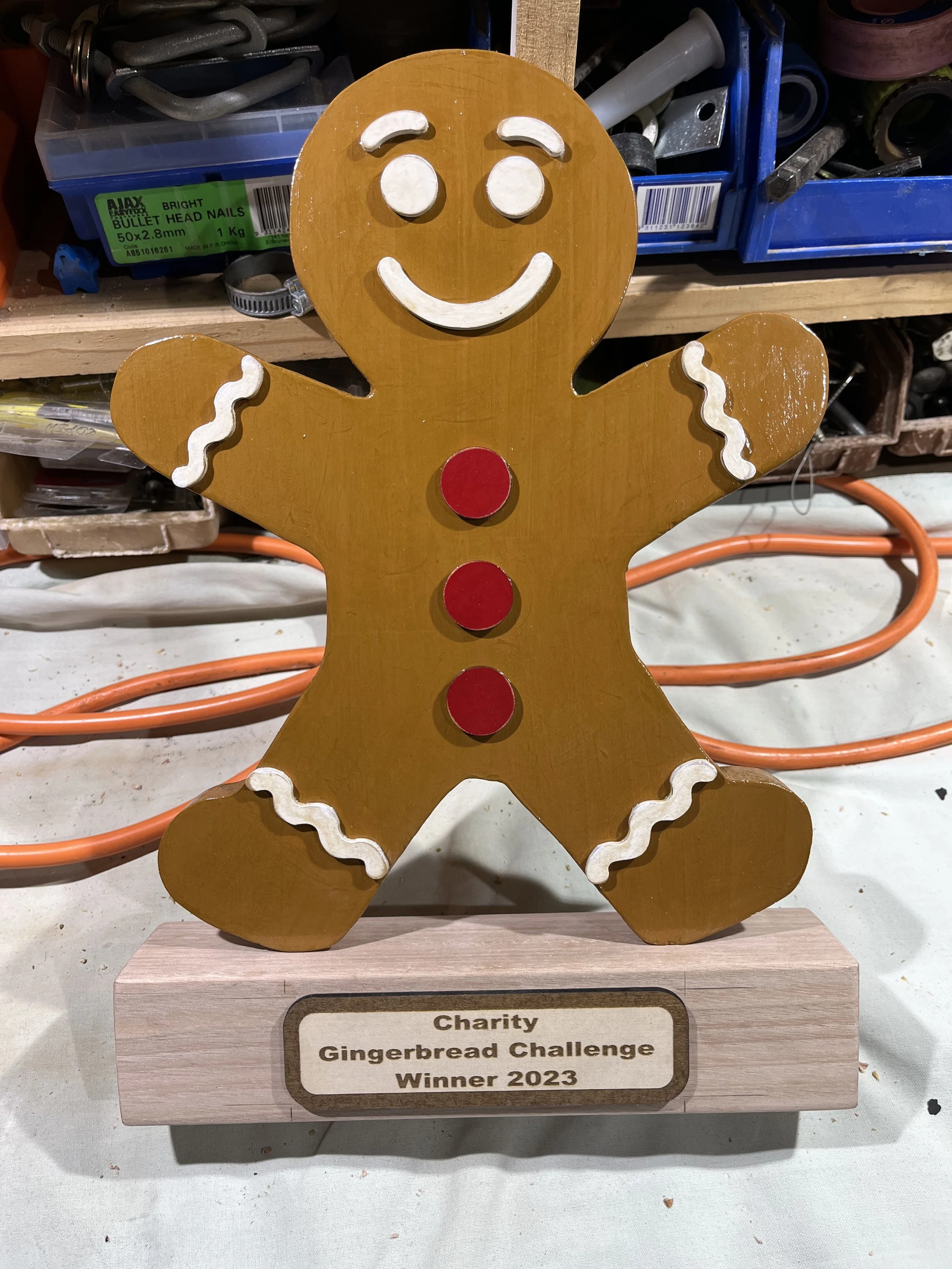 2023 Gingerbread Trophy for Penrith CBD Corporation Christmas Lighting