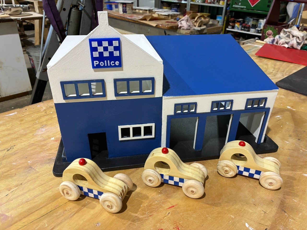 Custom made Police Station
