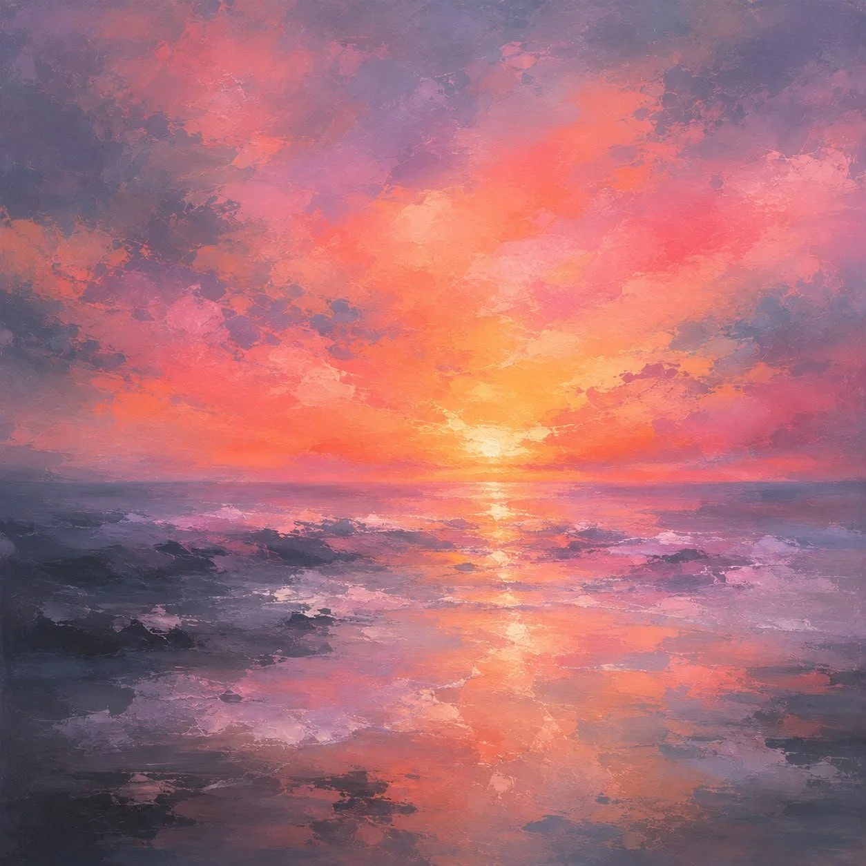 Golden Hour Atmospheric Seascape - 4th February 2027