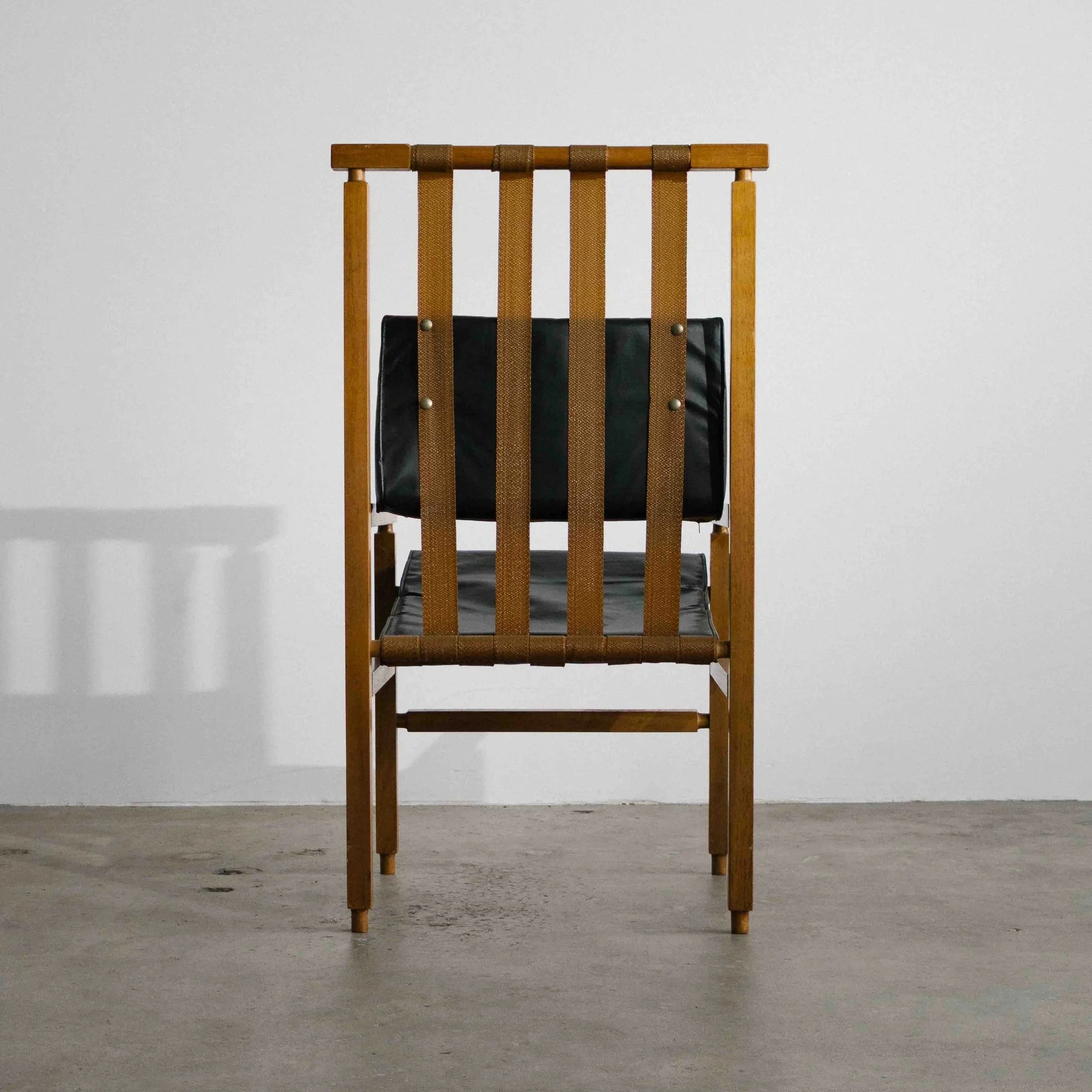 v=Architect’s Lounge Chair — Canada, c. 1970s pine and leather vintage montreal