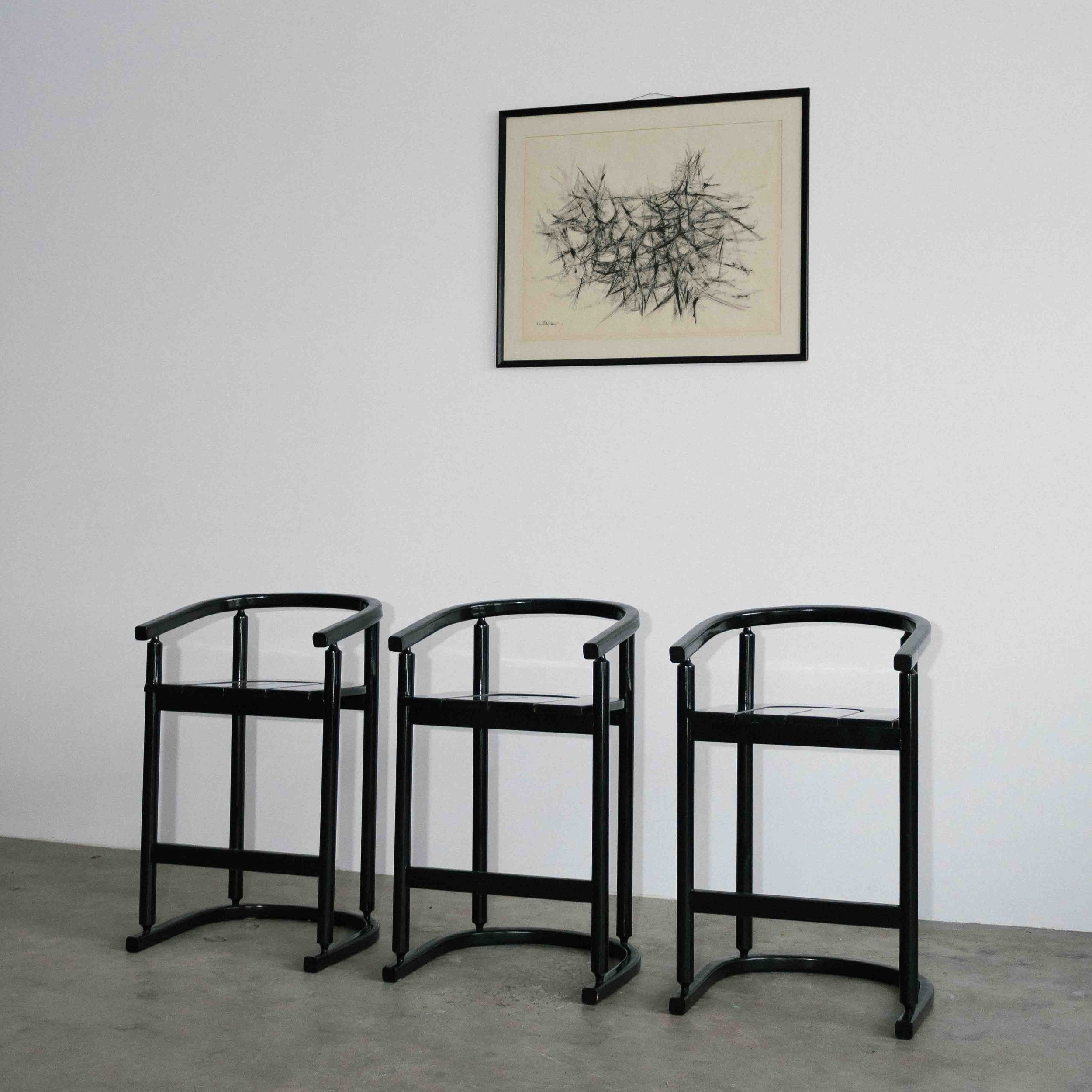 Canadian interpretation of the Almillmö stool, '80s