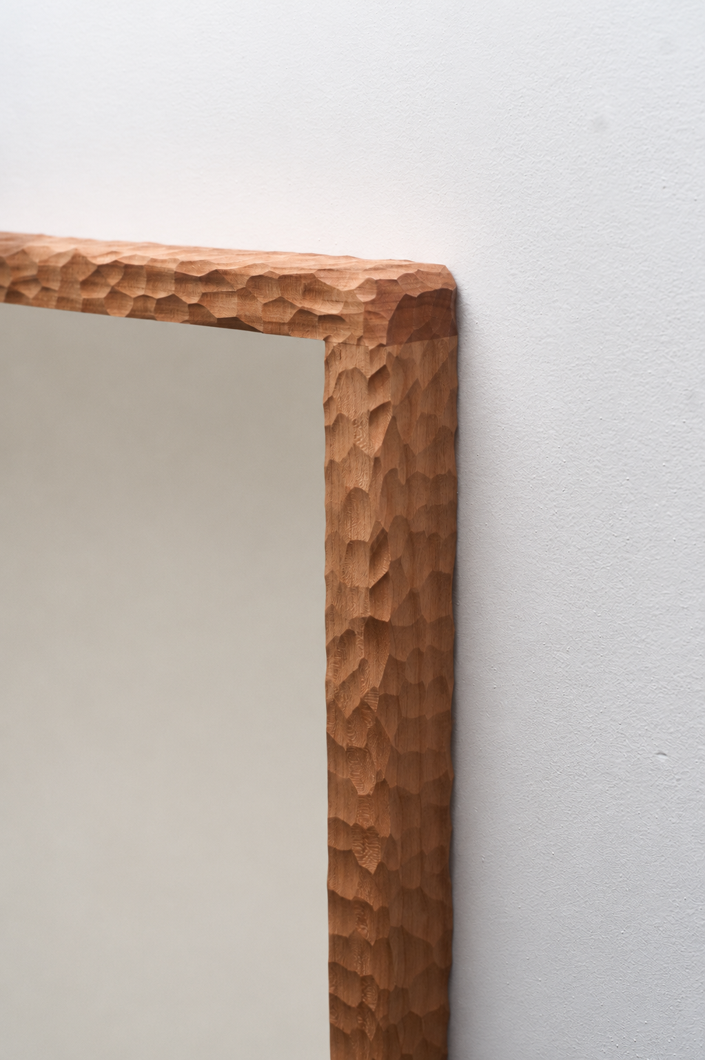 Sculpted Mirror from Cherry
