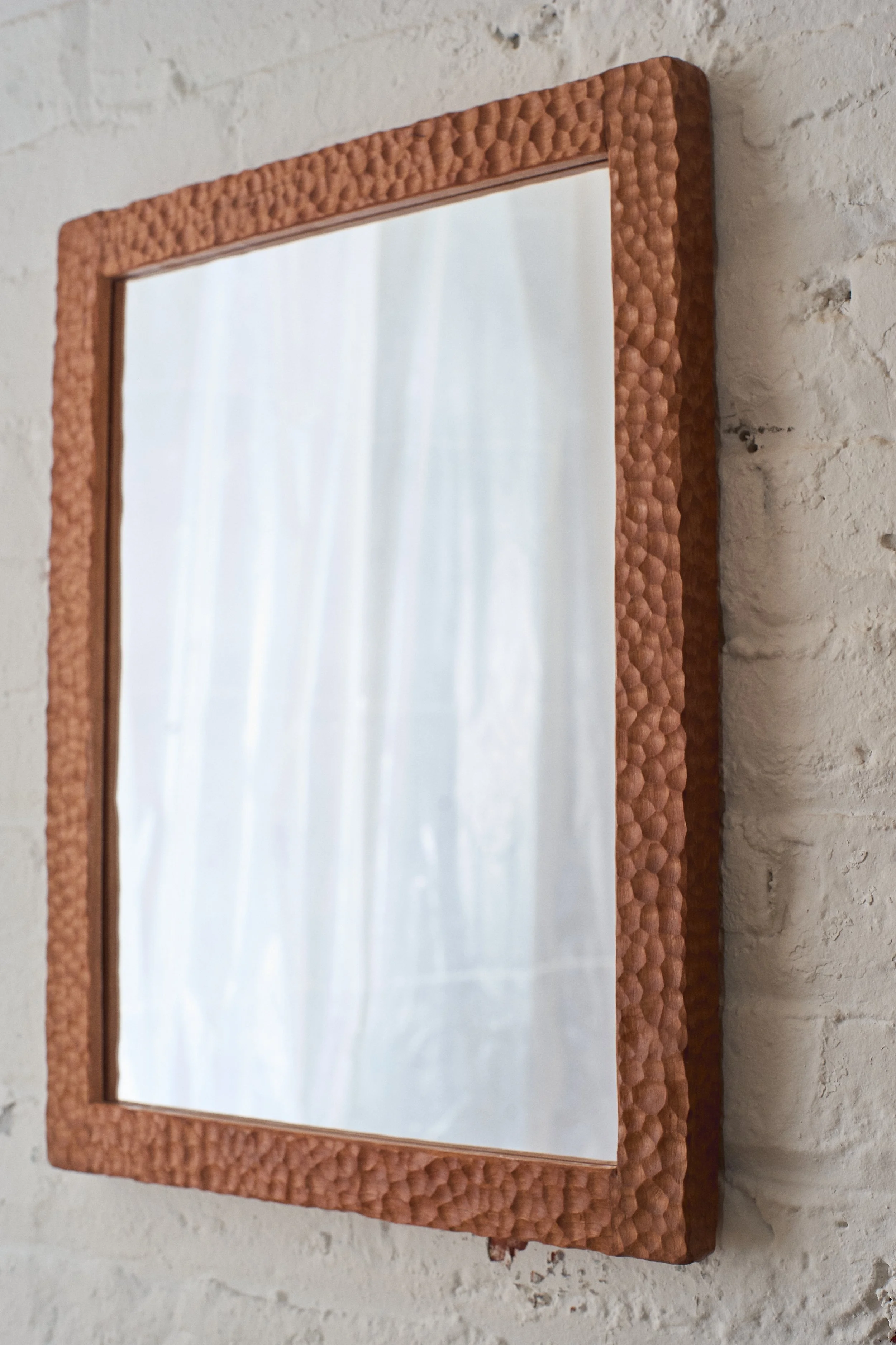 Textured Cherry Mirror