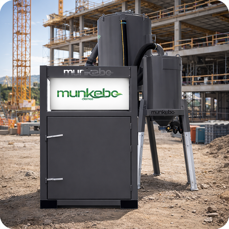 Indexing Blast Cabinet with an Allen-Bradley HMI display screen