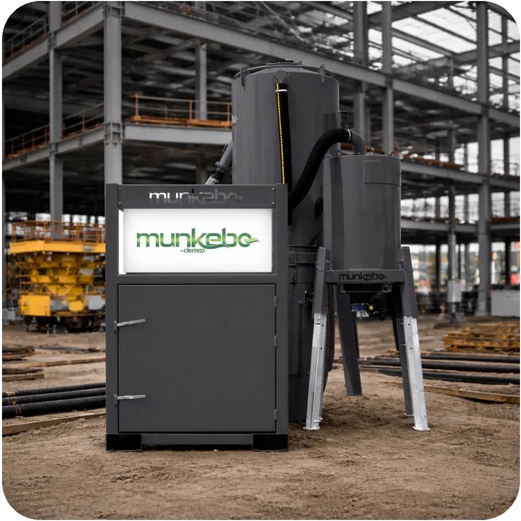 Indexing Blast Cabinet with an Allen-Bradley HMI display screen