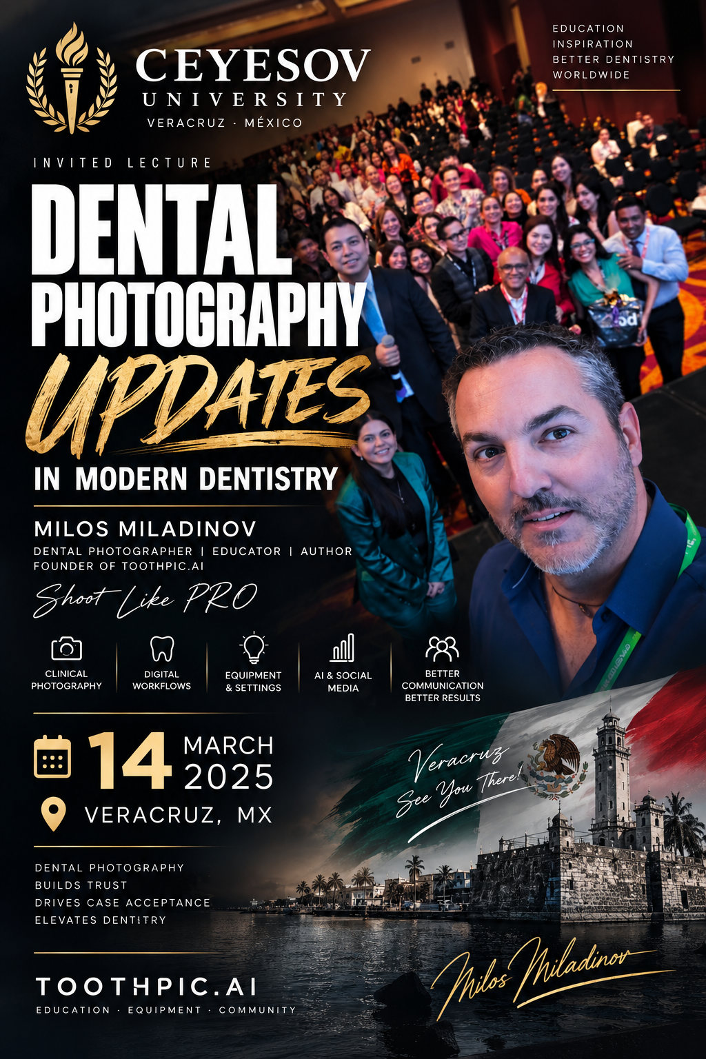 Milos speaker at Ceyesov University Symposium