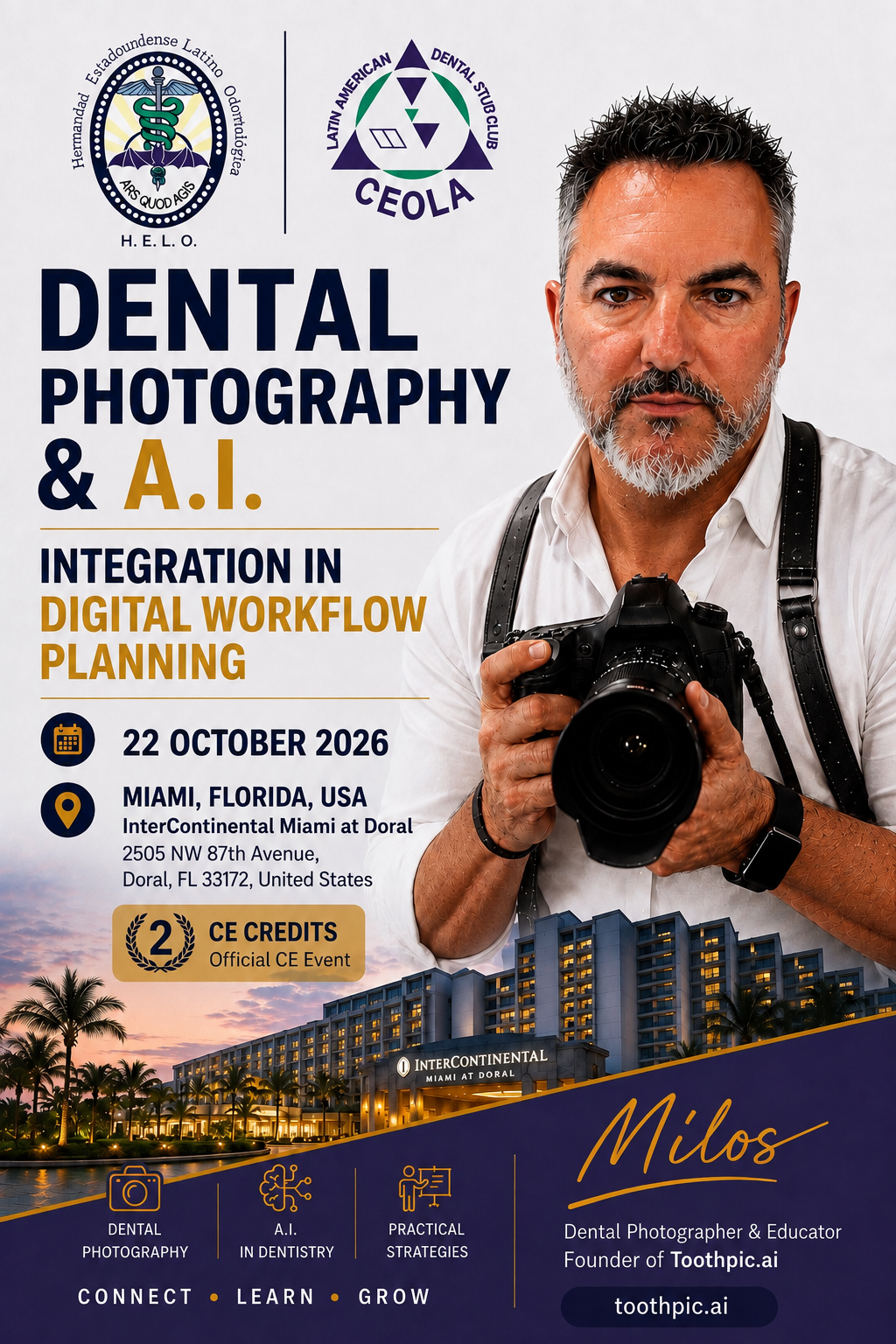 Milos Miladinov is a speaker for CEOLA Study Club