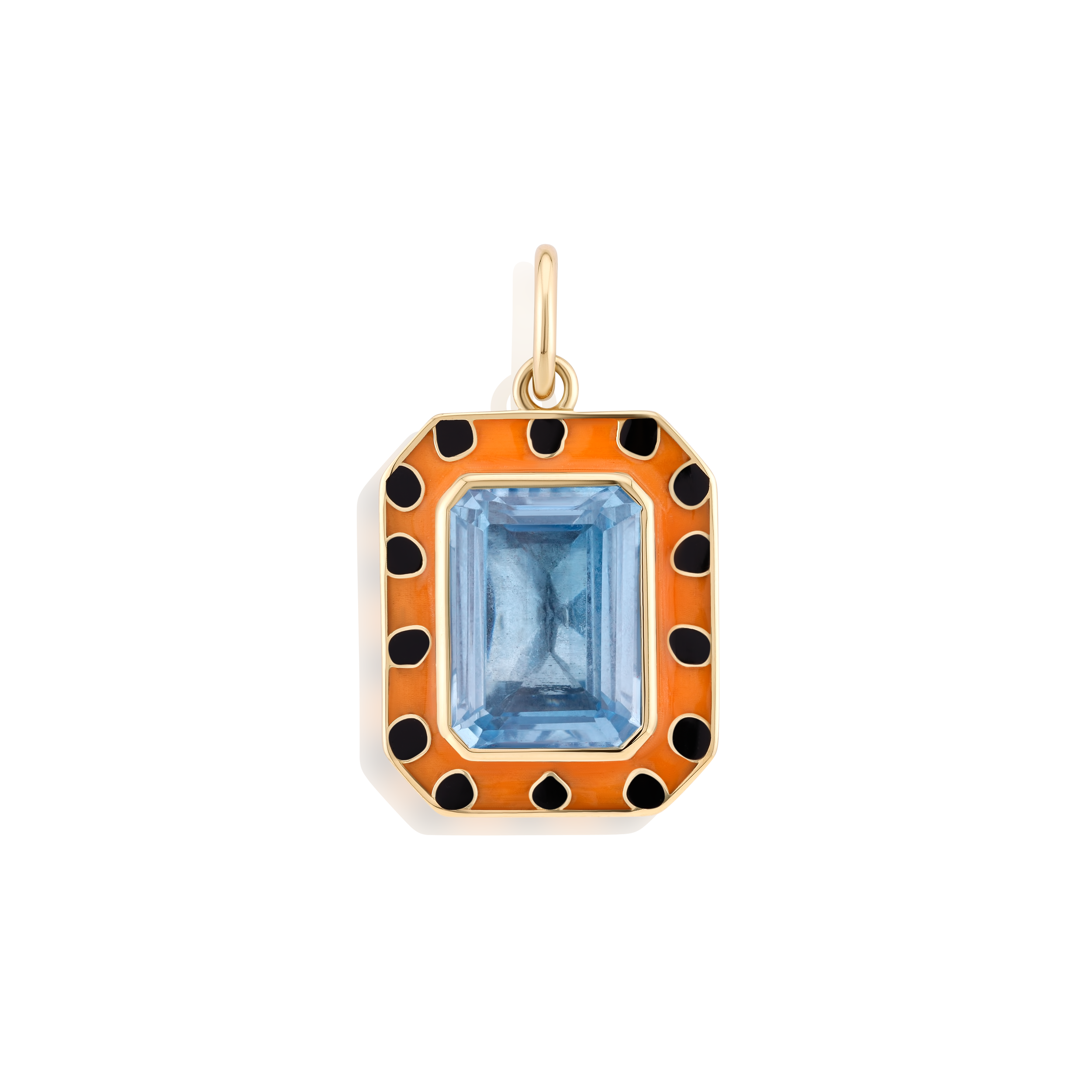 The Topaz Lily Pendant