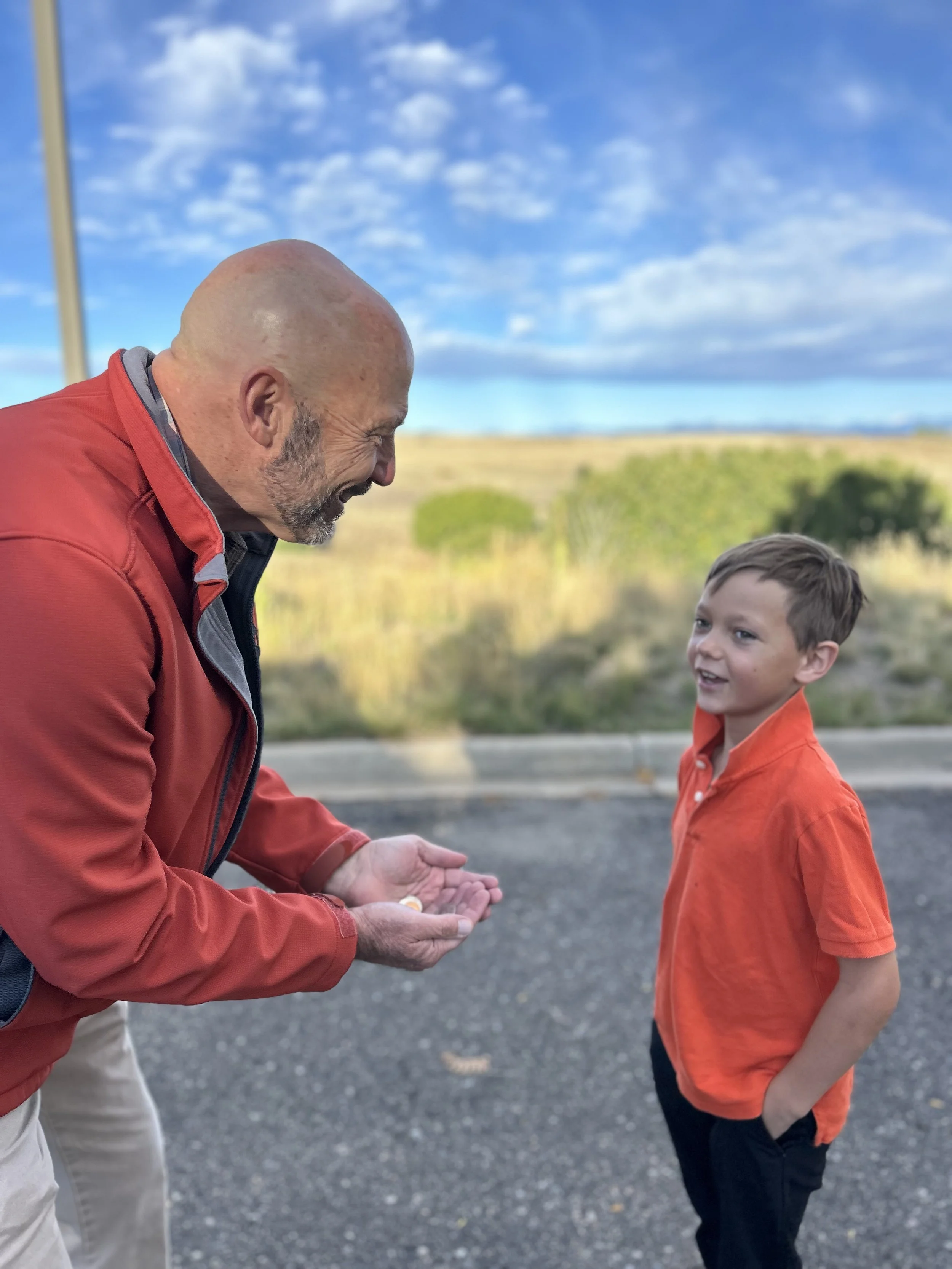 Student Donates his own money to school
