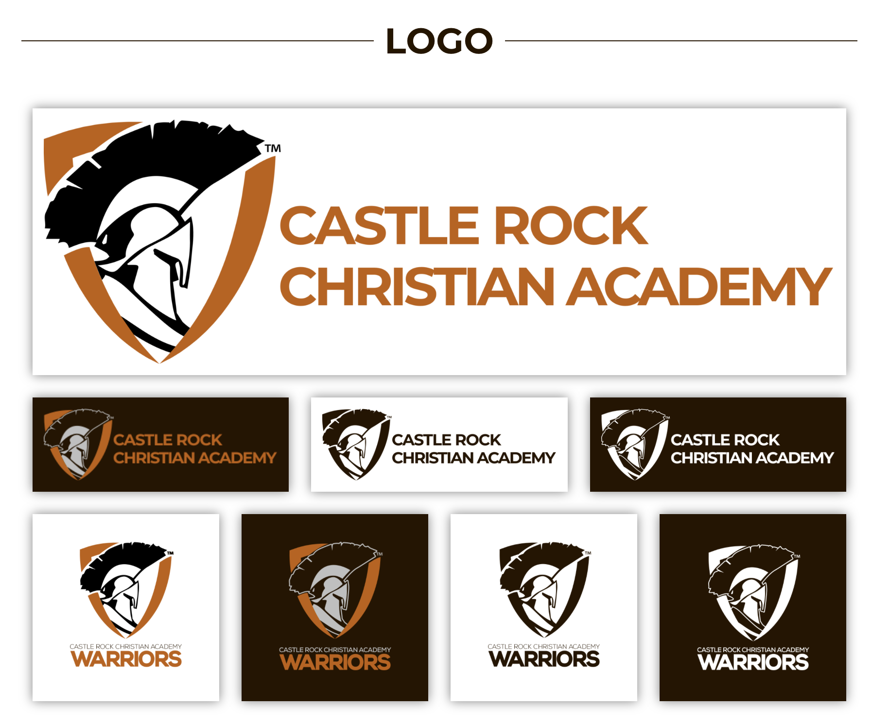 CRCA Different styles of logos