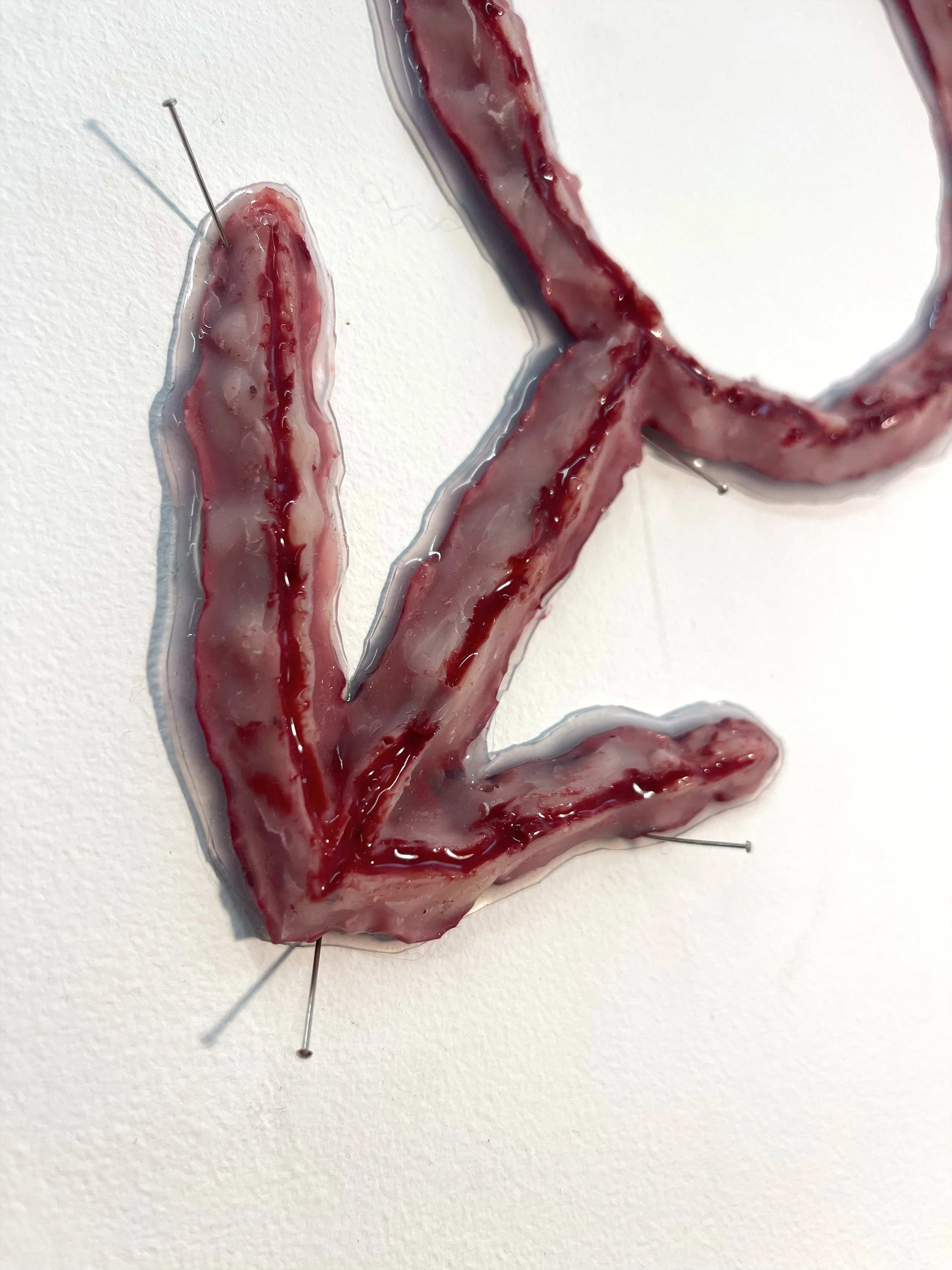 
2025. Silicone, pigment.