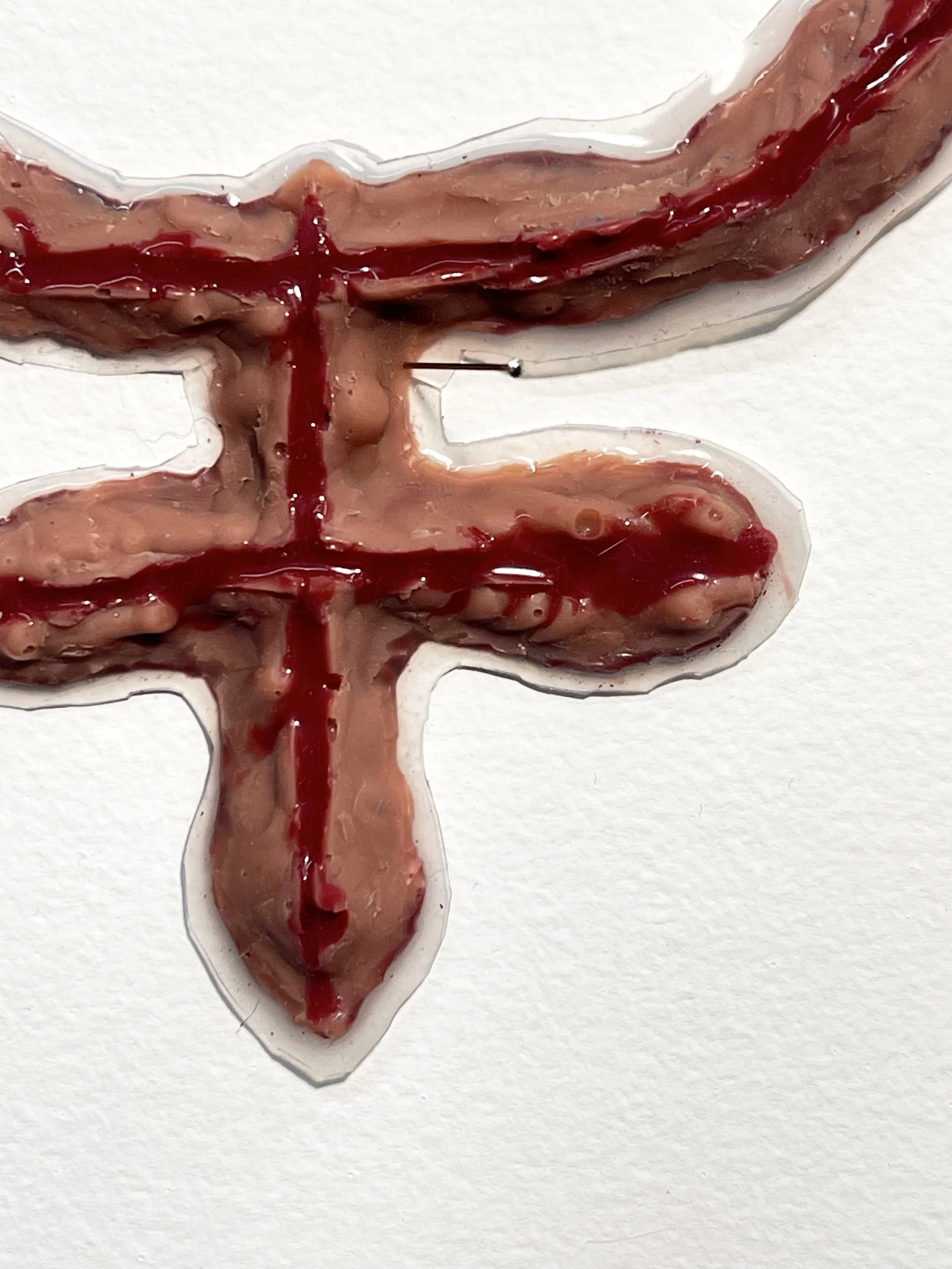 2025. Silicone, pigment.