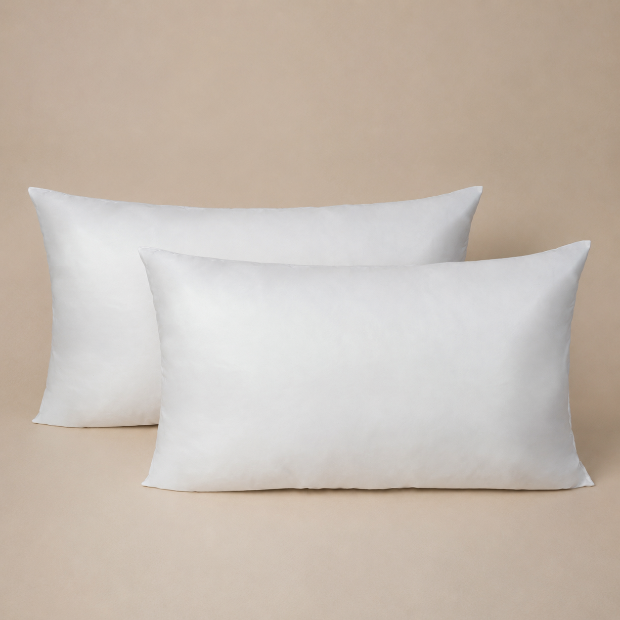 2 Pack - 14”x 24” Kidney Pillow Inserts